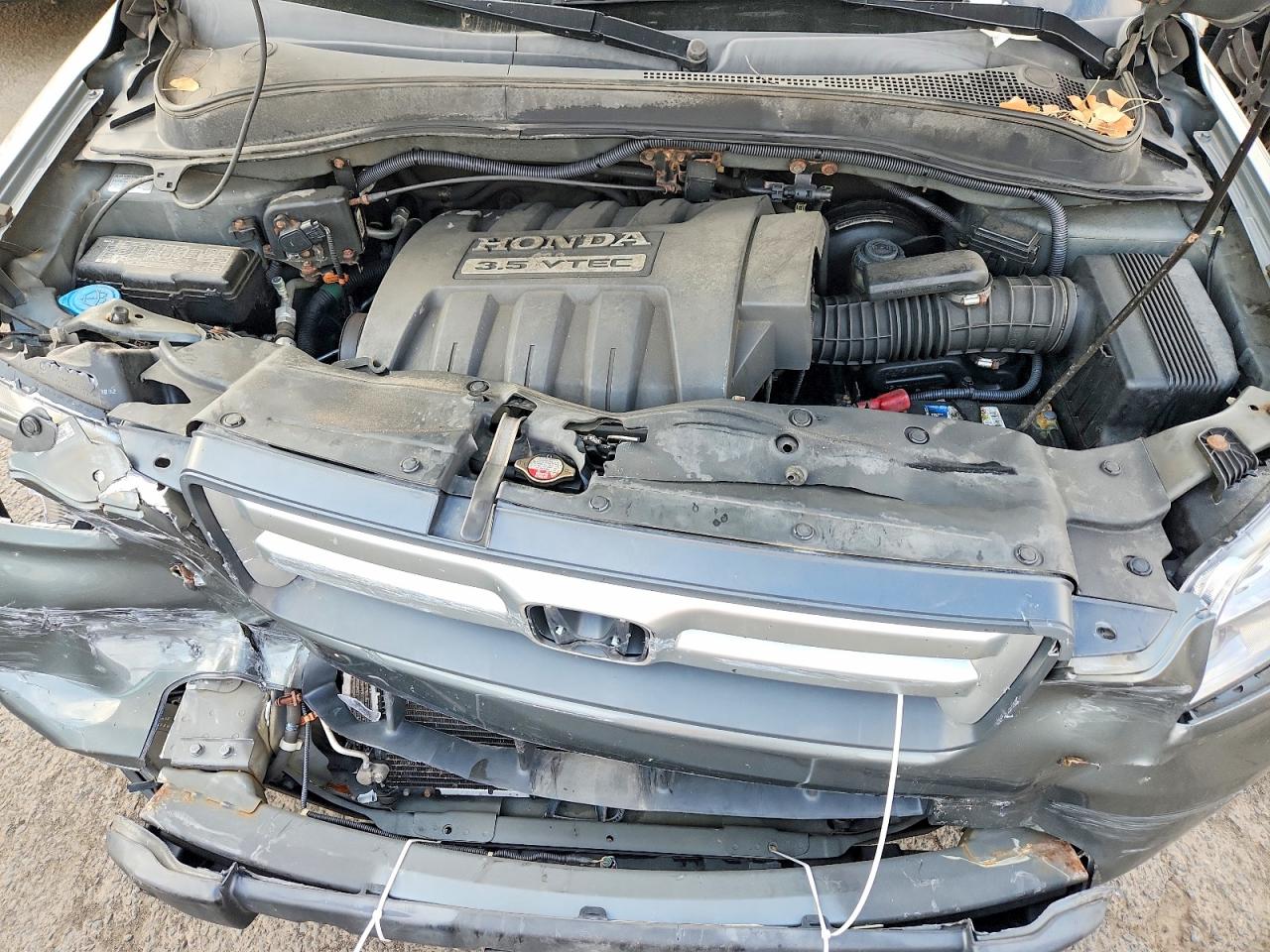 2008 Honda Pilot Exl Gray vin: 5FNYF18608B022898