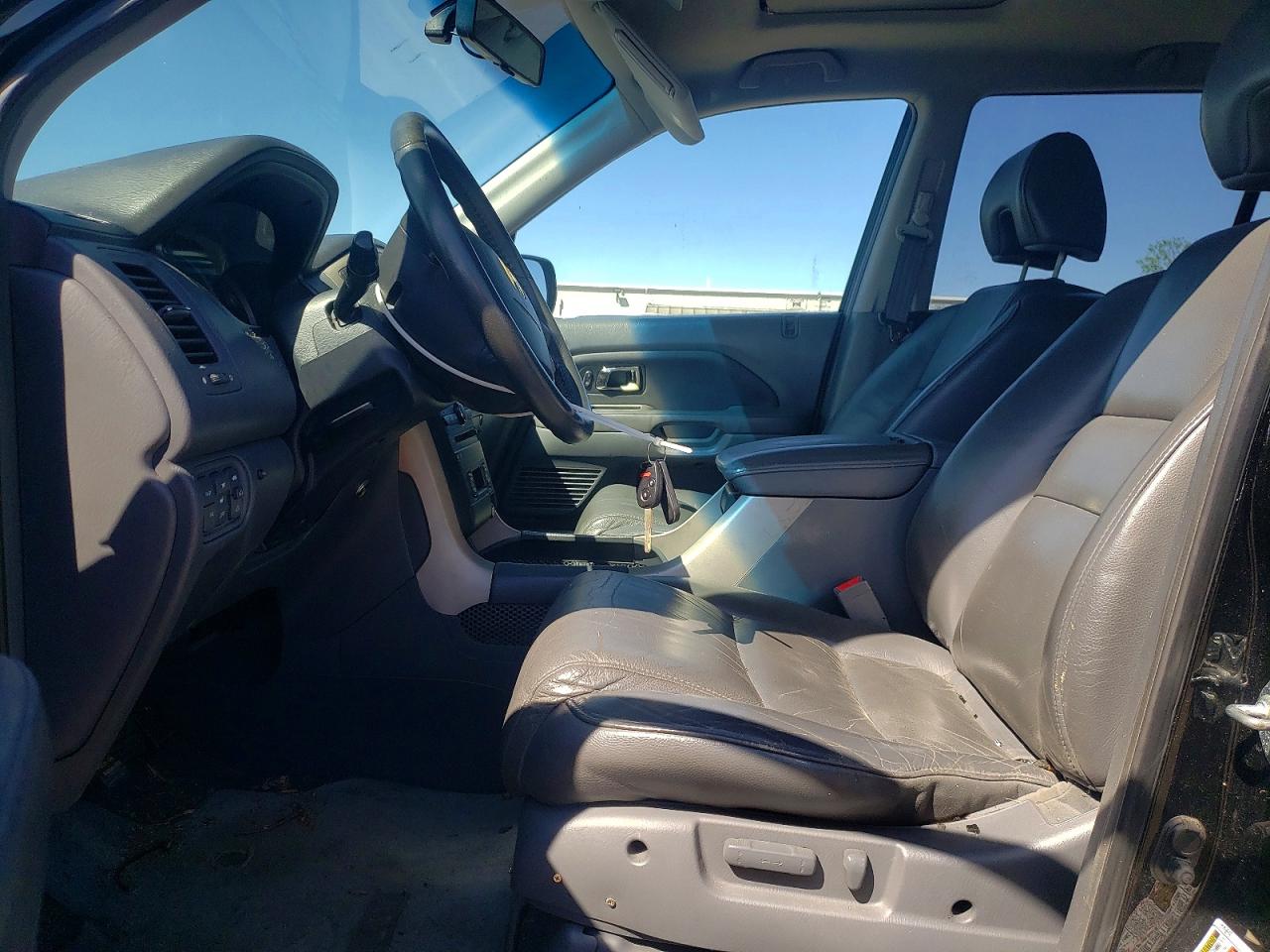 2008 Honda Pilot Exl Black vin: 5FNYF18608B050314