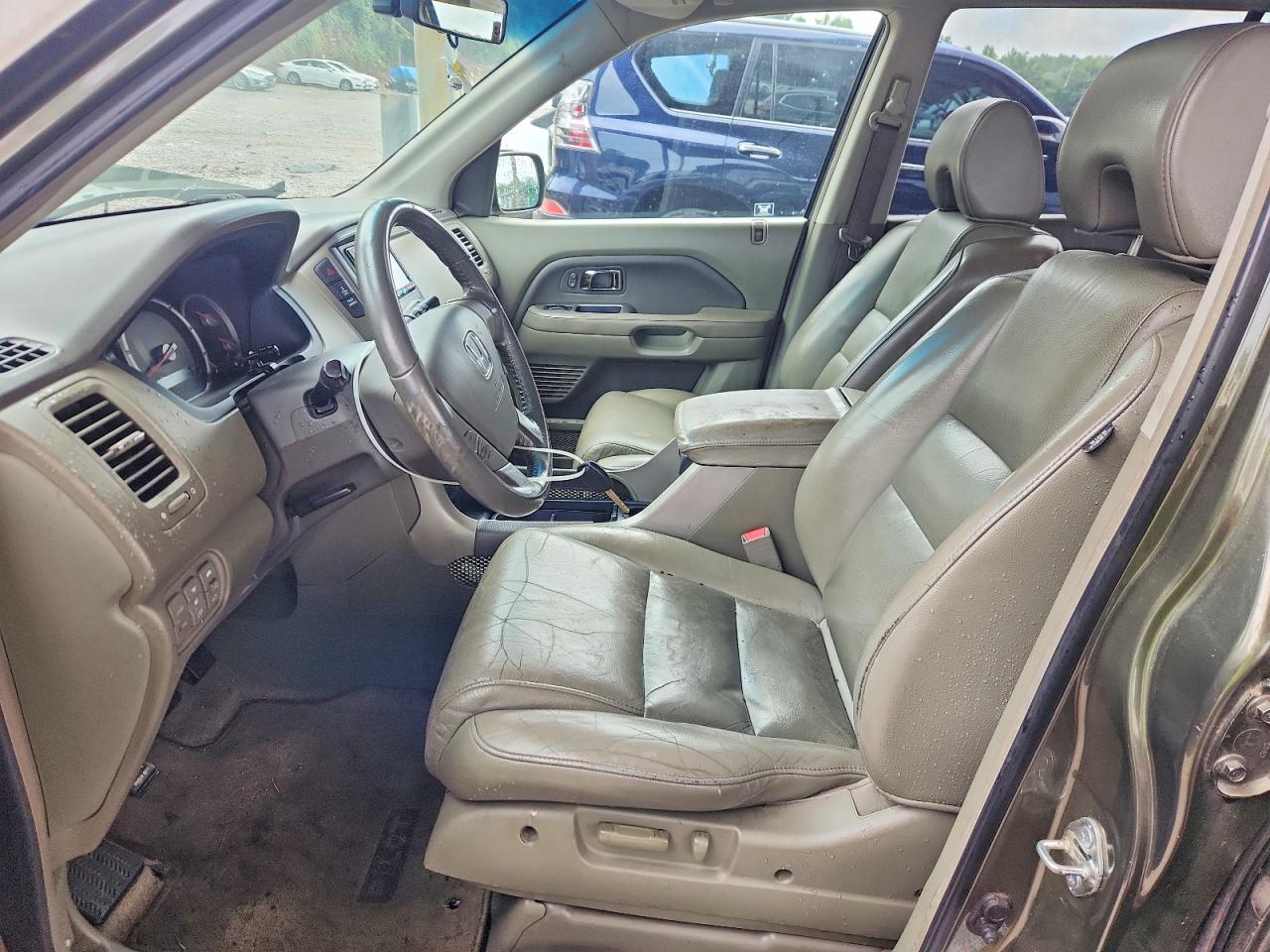 2006 Honda Pilot Ex Green vin: 5FNYF18616B017545