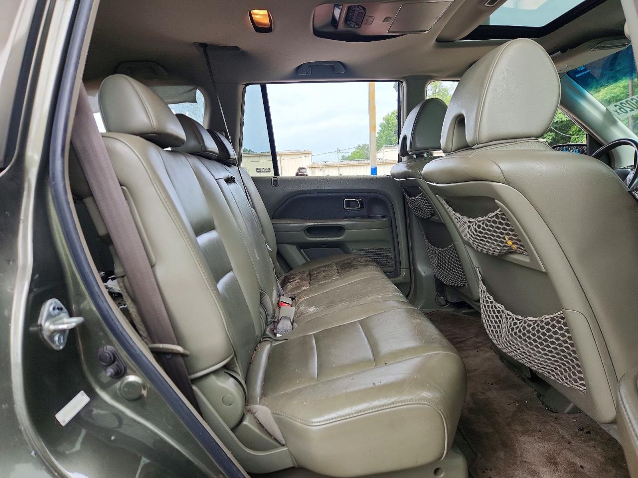 2006 Honda Pilot Ex Green vin: 5FNYF18616B017545