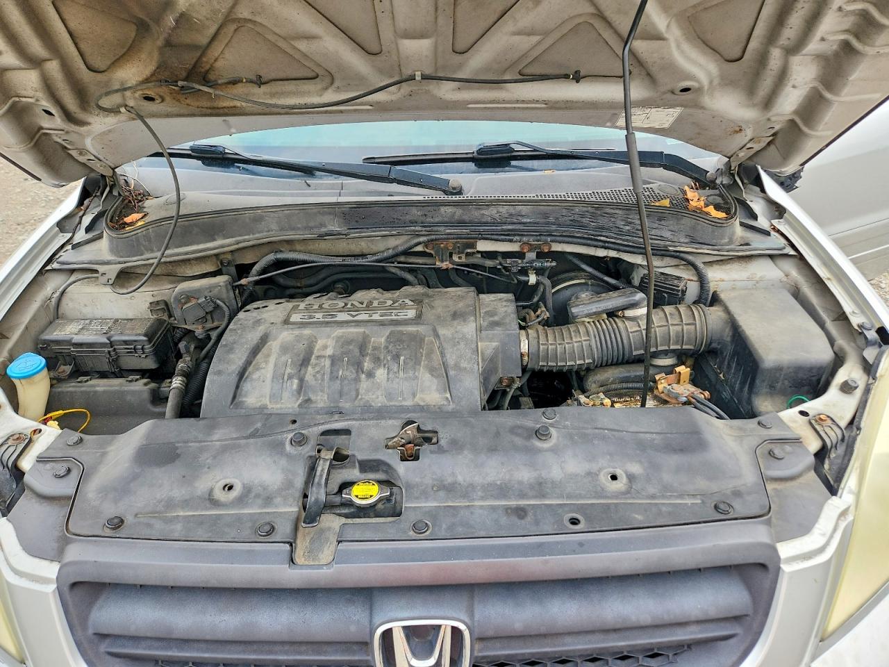 2005 Honda Pilot Exl Silver vin: 5FNYF18625B041657