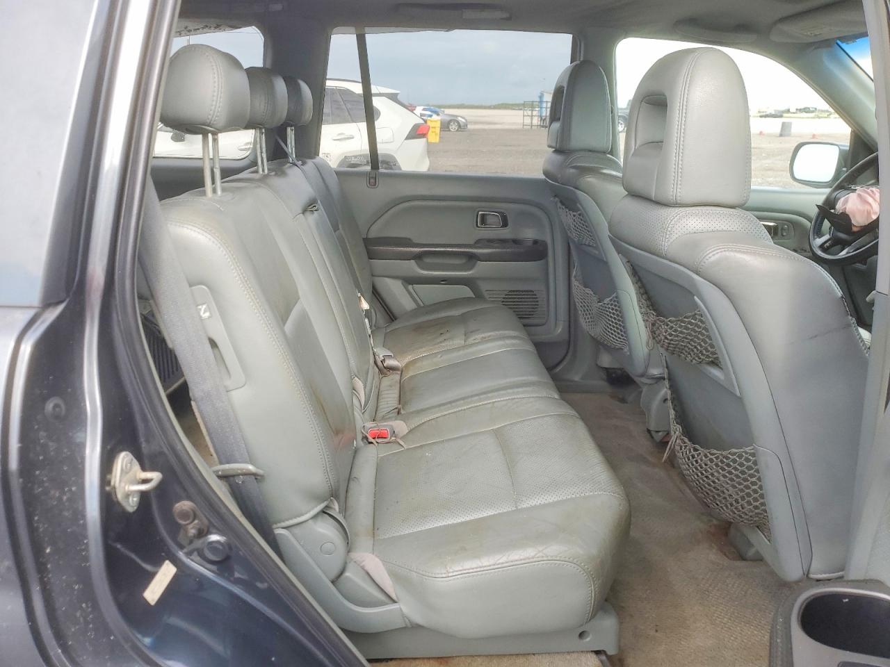 2005 Honda Pilot Exl Gray vin: 5FNYF18635B005413