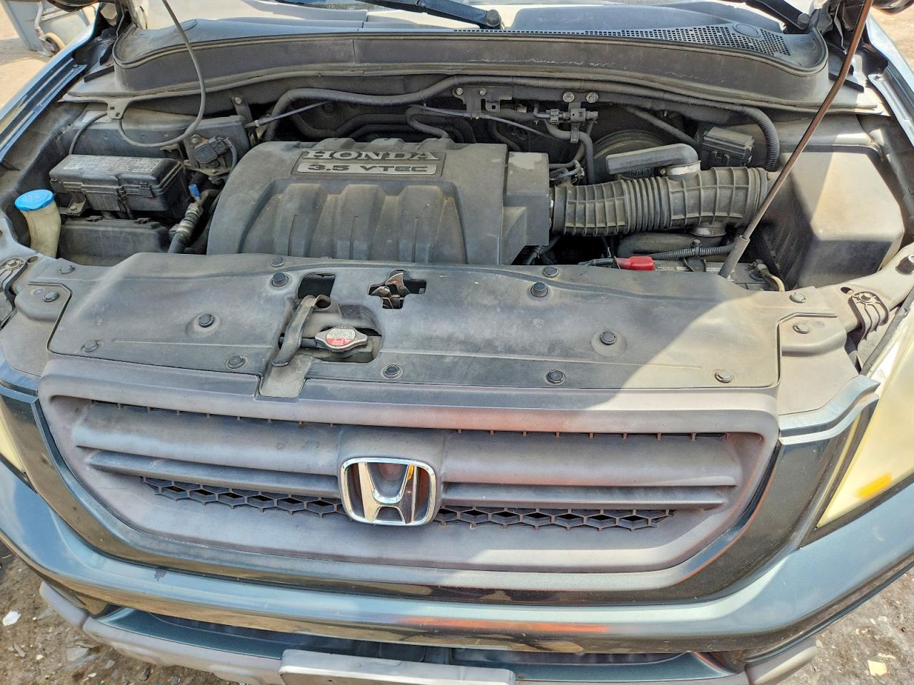2005 Honda Pilot Exl Gray vin: 5FNYF18645B048397