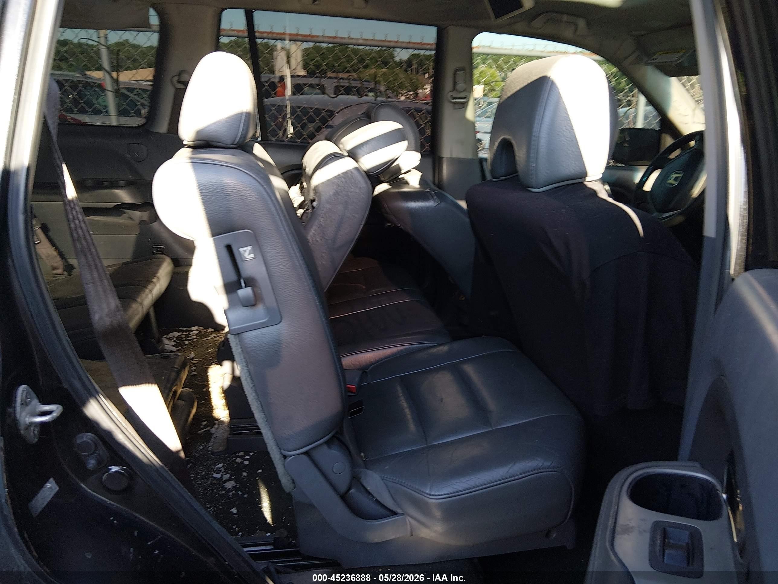 2008 Honda Pilot Ex-l Black vin: 5FNYF18648B025688