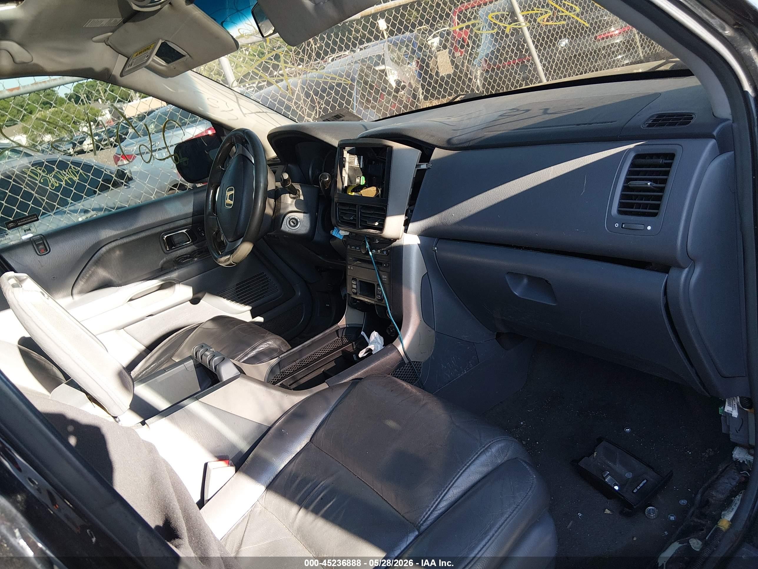 2008 Honda Pilot Ex-l Black vin: 5FNYF18648B025688