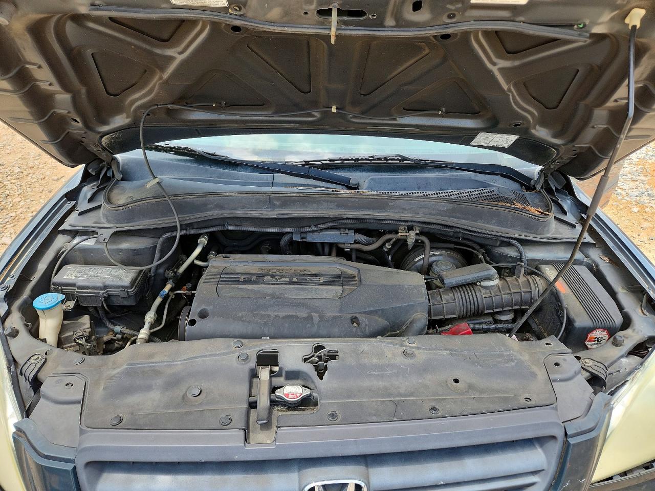 2004 Honda Pilot Exl Gray vin: 5FNYF18664B006215