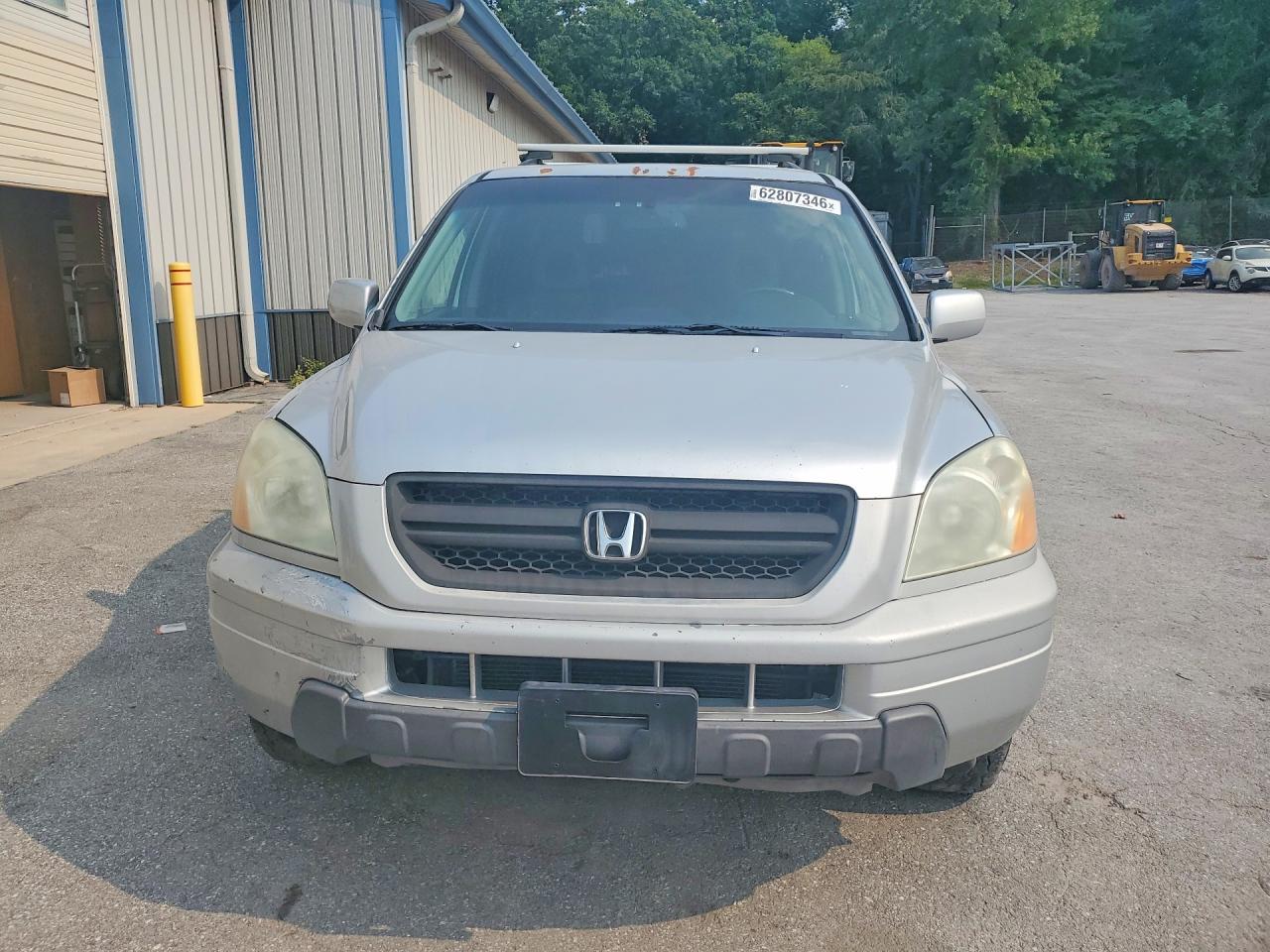 2005 Honda Pilot Exl Silver vin: 5FNYF18665B015806