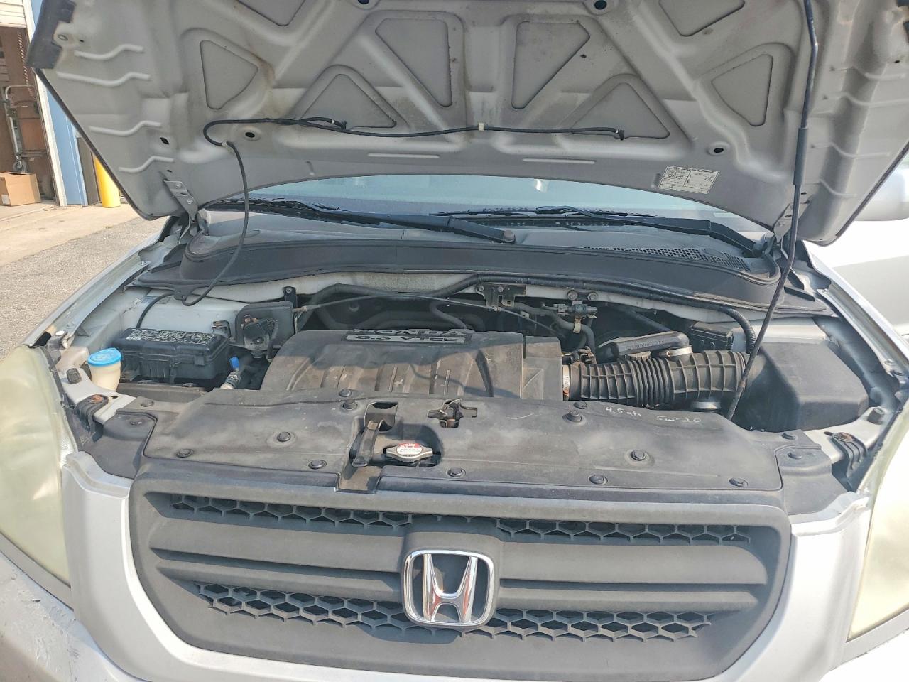 2005 Honda Pilot Exl Silver vin: 5FNYF18665B015806