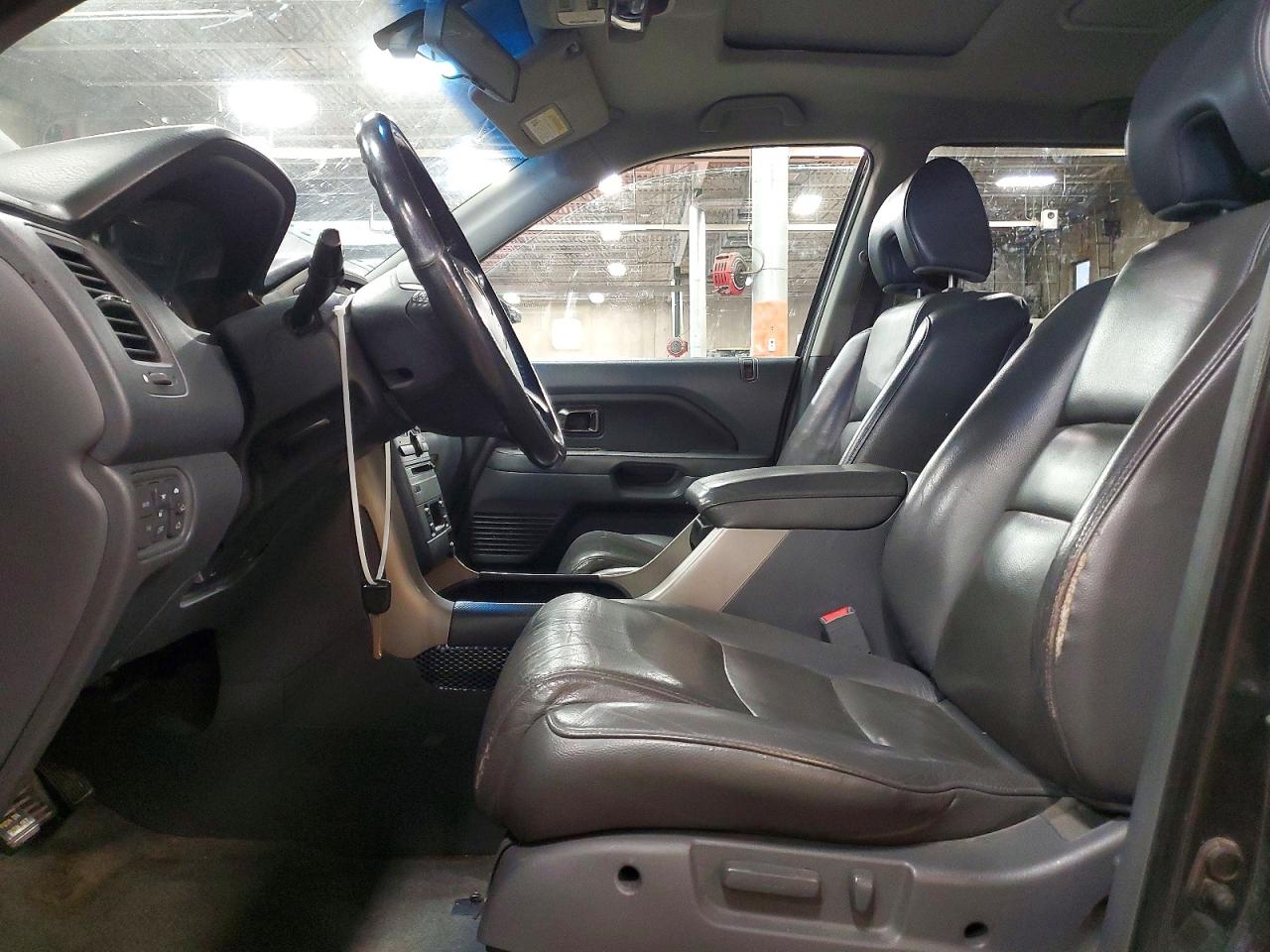 2006 Honda Pilot Ex Gray vin: 5FNYF18676B009515