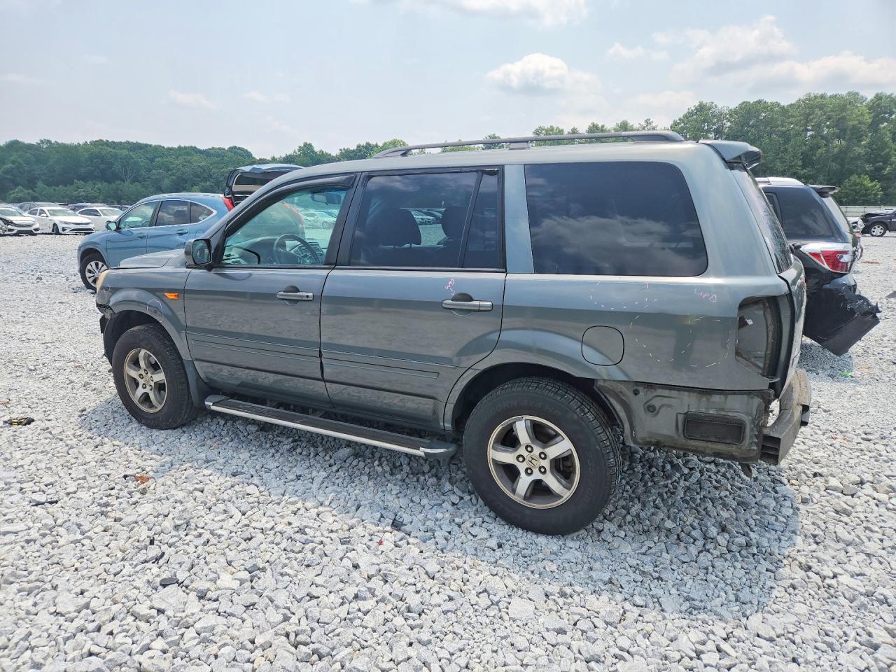2007 Honda Pilot Exl Угольный vin: 5FNYF18677B030365