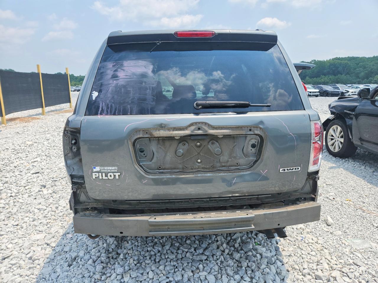 2007 Honda Pilot Exl Угольный vin: 5FNYF18677B030365