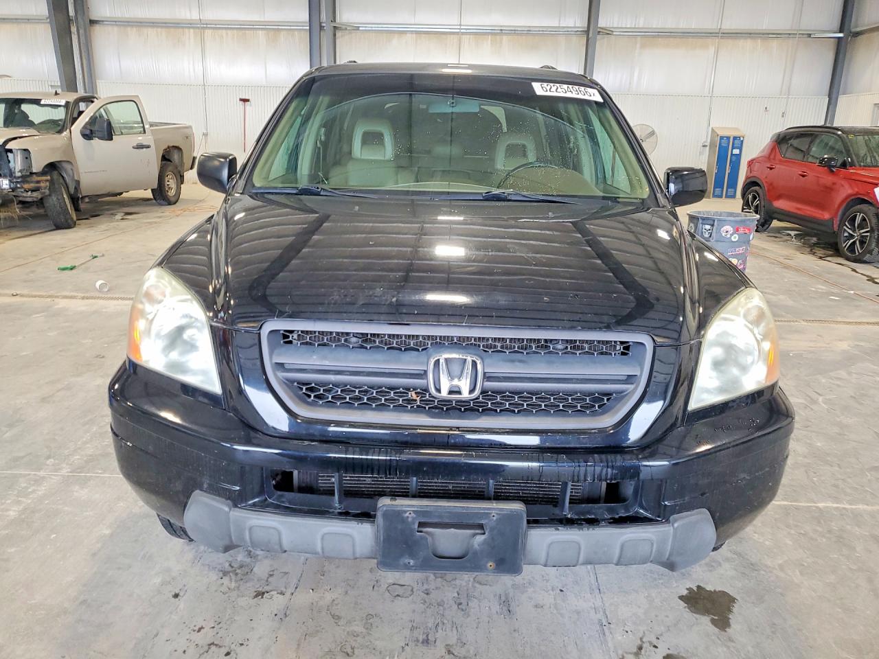 2004 Honda Pilot Exl Black vin: 5FNYF18684B003686