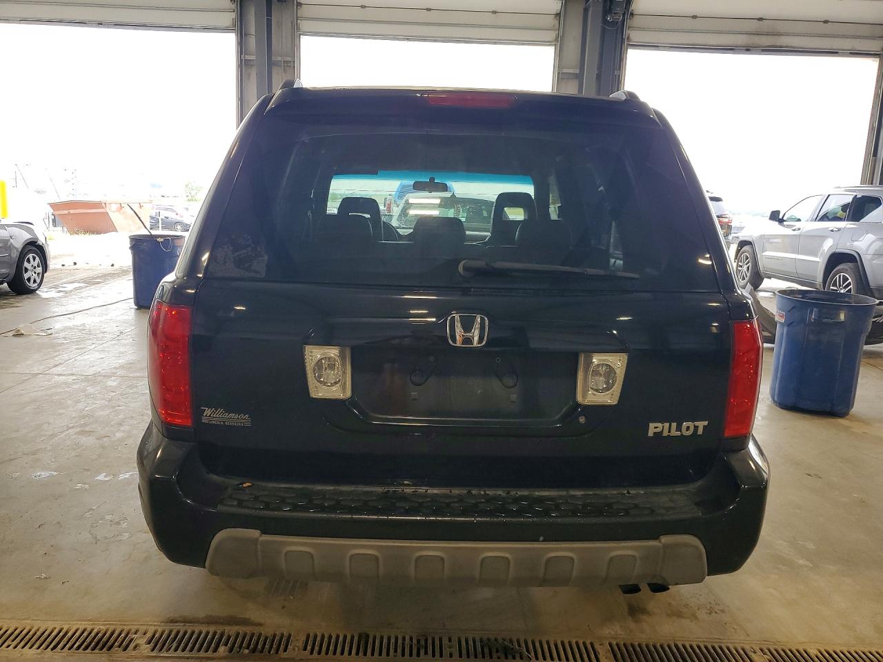 2004 Honda Pilot Exl Black vin: 5FNYF18684B003686