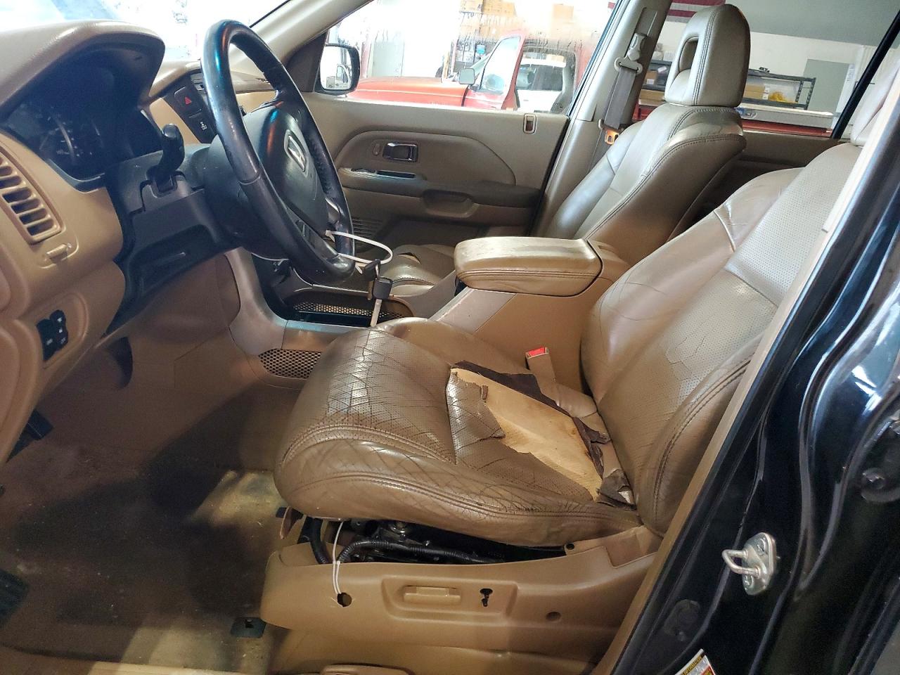 2004 Honda Pilot Exl Black vin: 5FNYF18684B003686