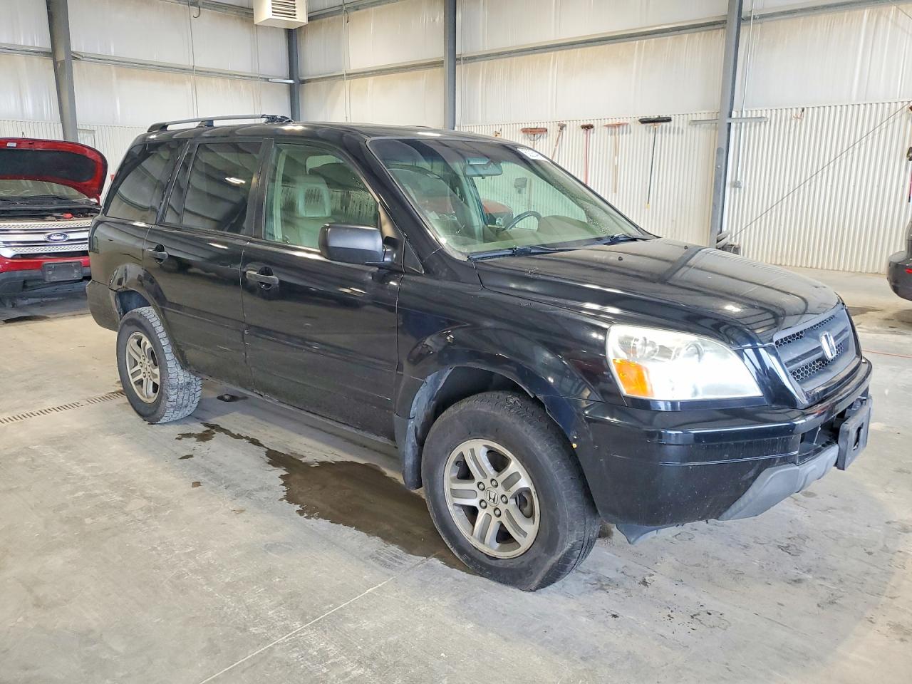 2004 Honda Pilot Exl Black vin: 5FNYF18684B003686
