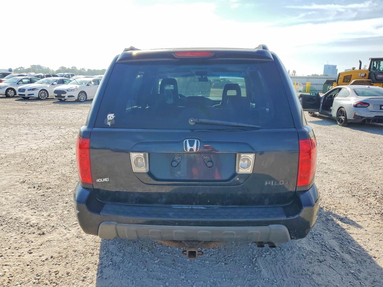 2005 Honda Pilot Exl Black vin: 5FNYF18685B058611