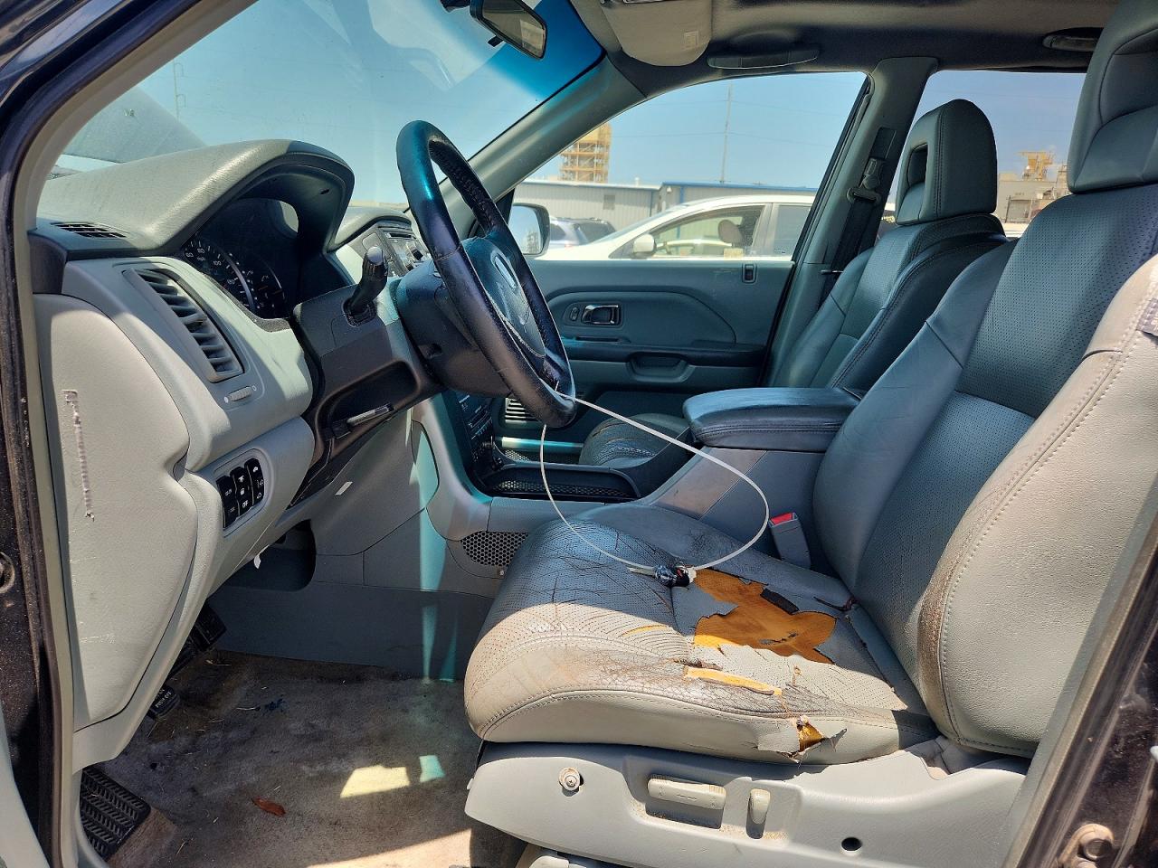 2005 Honda Pilot Exl Gray vin: 5FNYF18685B061203
