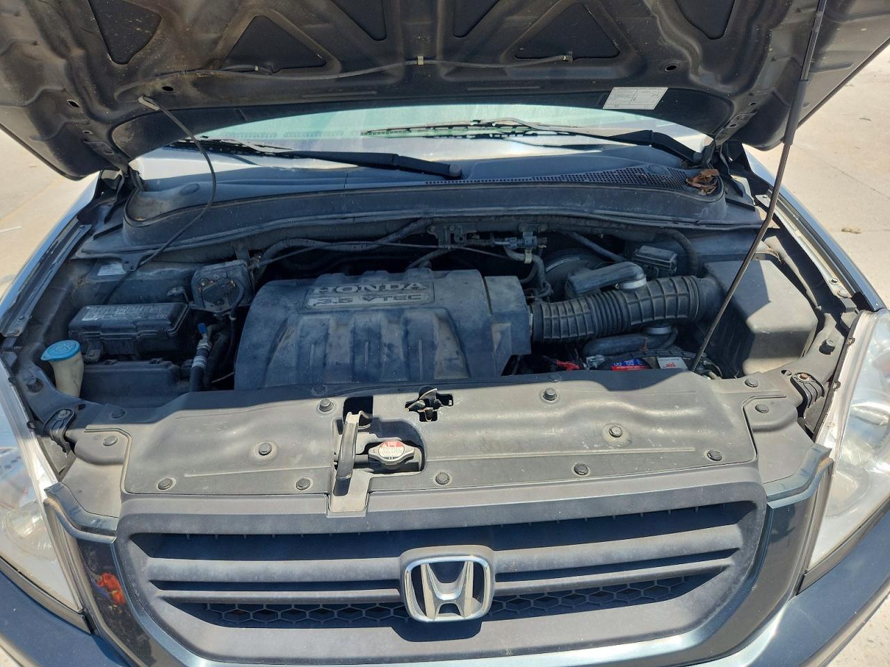 2005 Honda Pilot Exl Gray vin: 5FNYF18685B061203