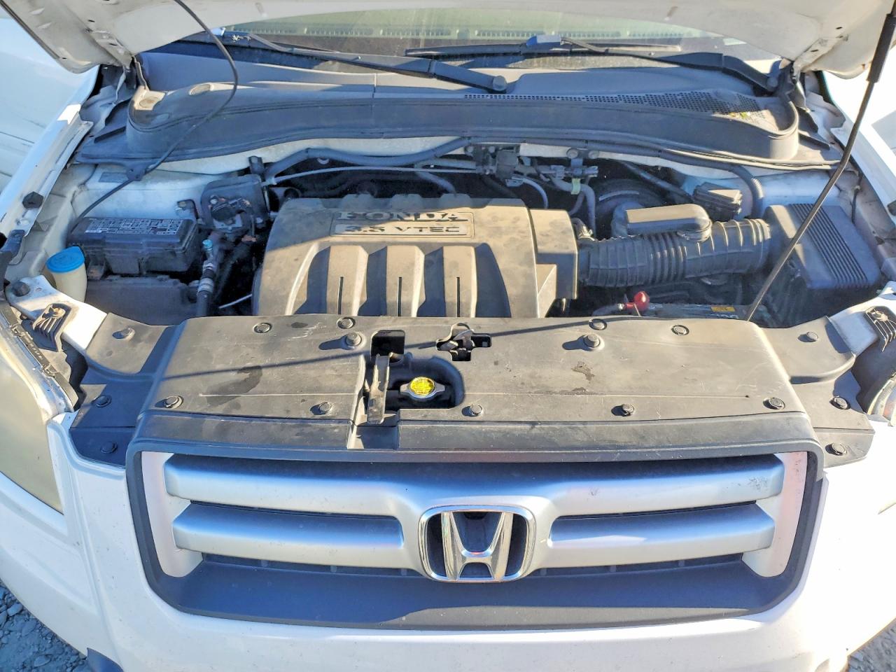 2008 Honda Pilot Exl White vin: 5FNYF18688B000390