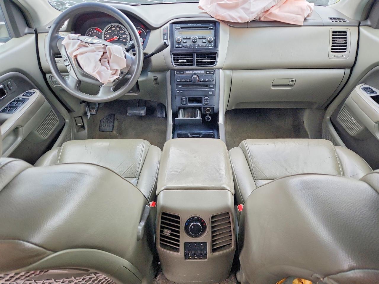 2008 Honda Pilot Exl Green vin: 5FNYF18688B010286