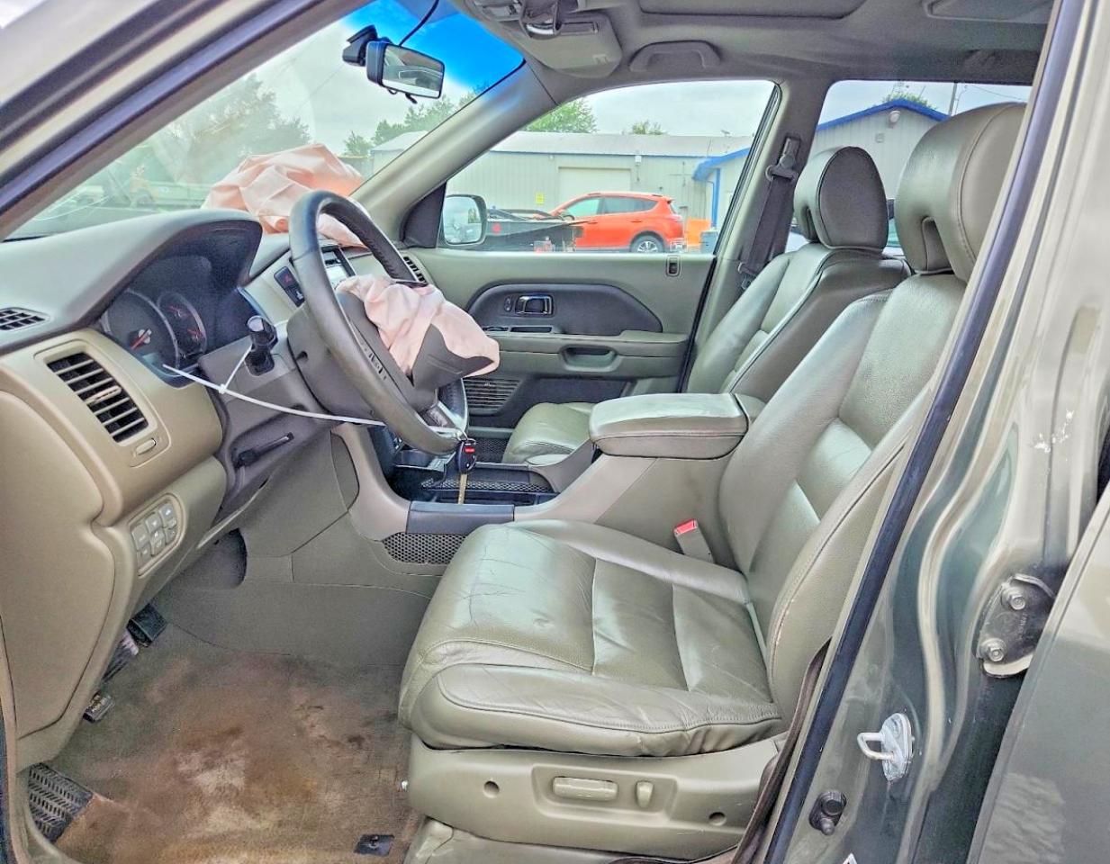 2008 Honda Pilot Exl Green vin: 5FNYF18688B010286