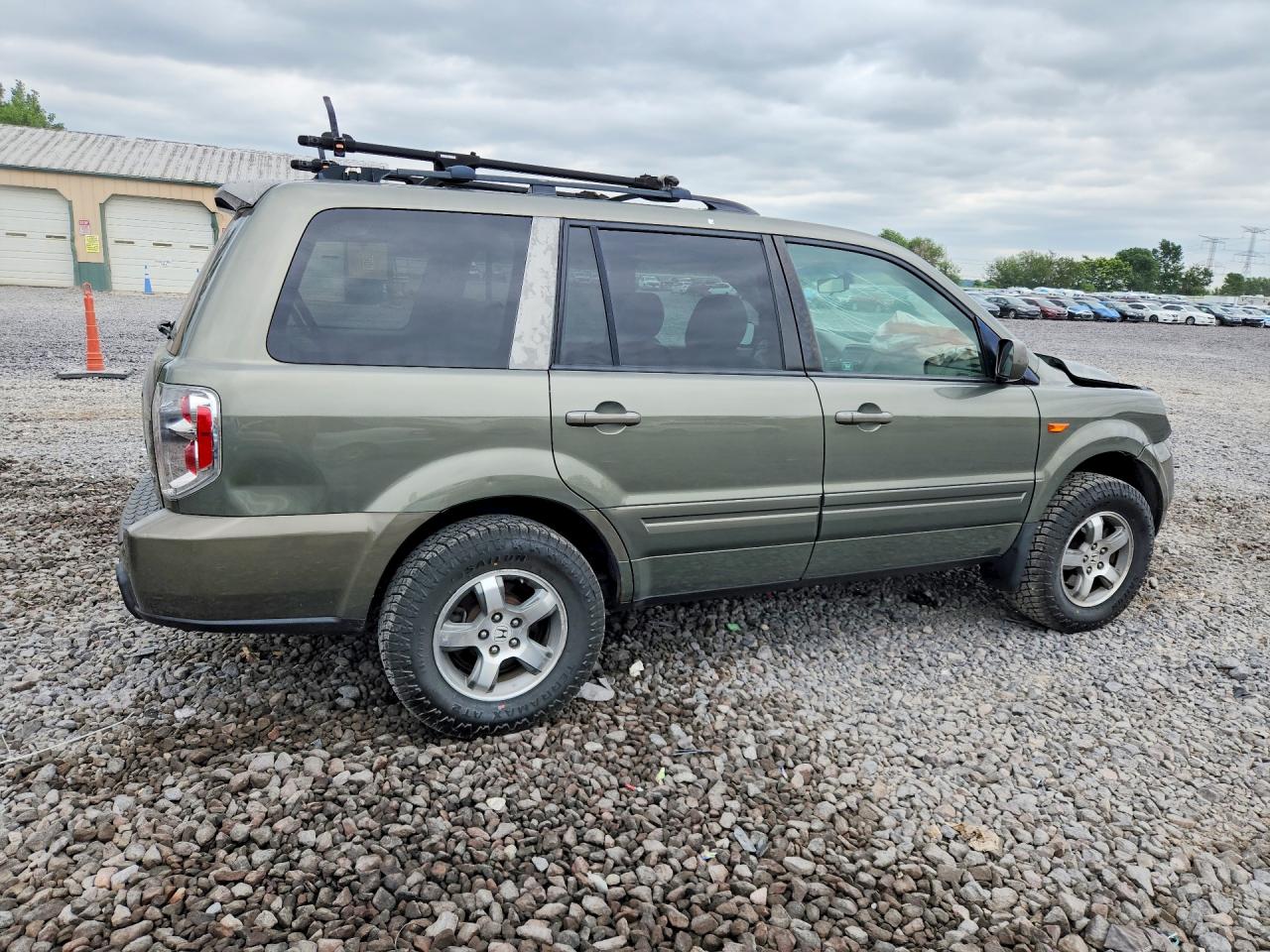2008 Honda Pilot Exl Green vin: 5FNYF18688B010286