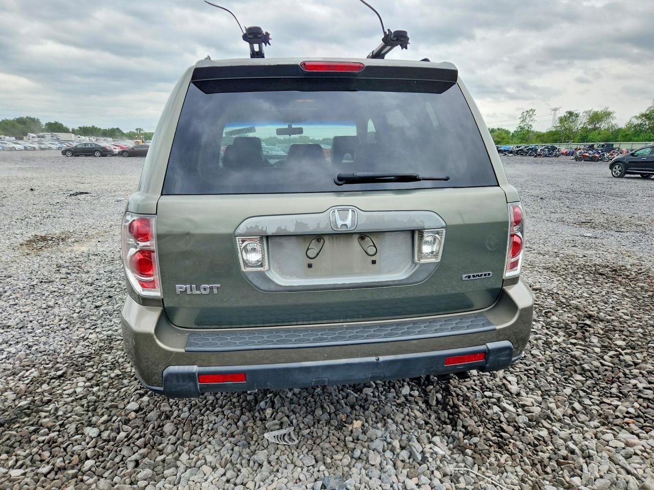 2008 Honda Pilot Exl Green vin: 5FNYF18688B010286