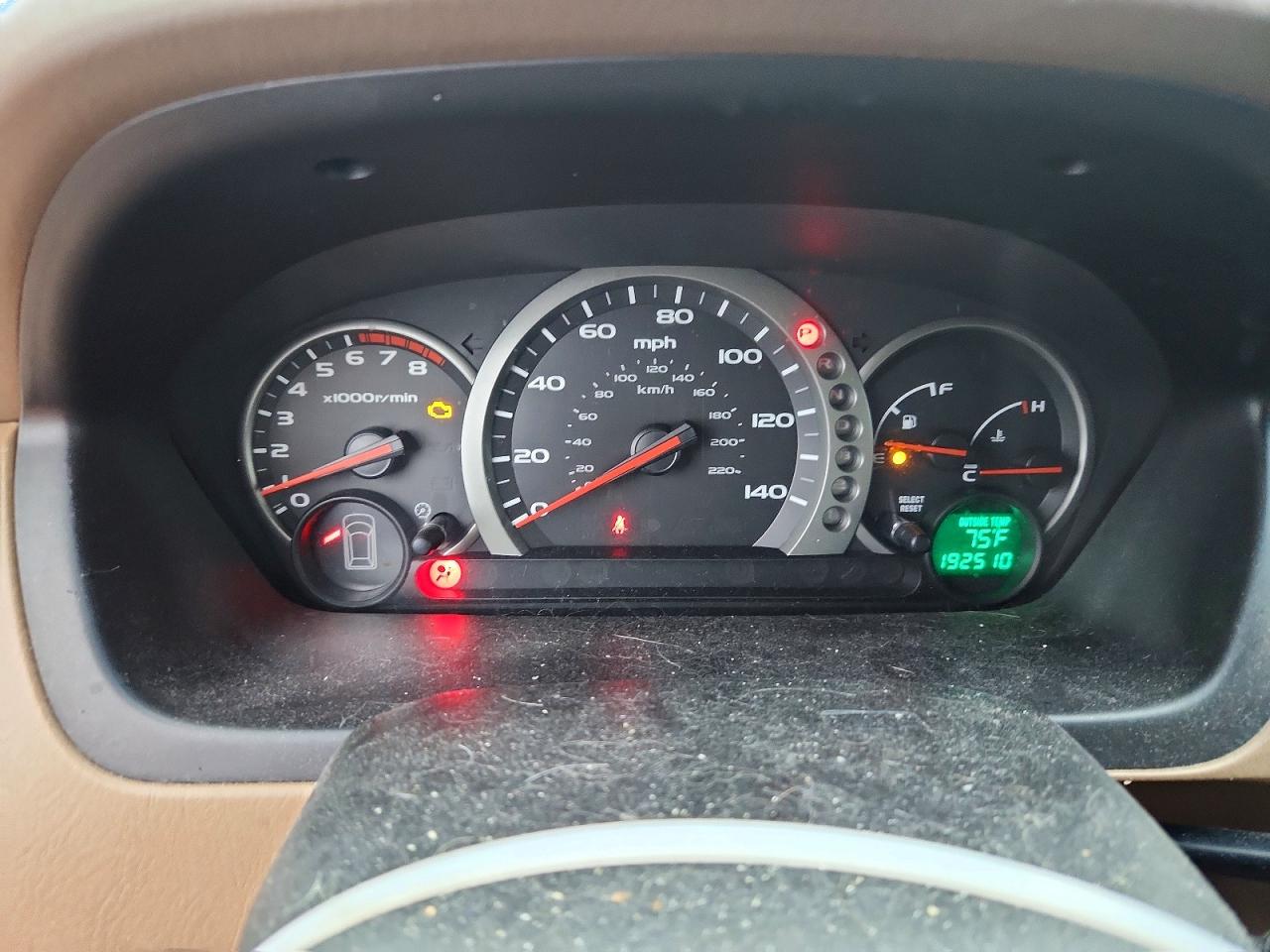 2005 Honda Pilot Exl Gold vin: 5FNYF18695B000216