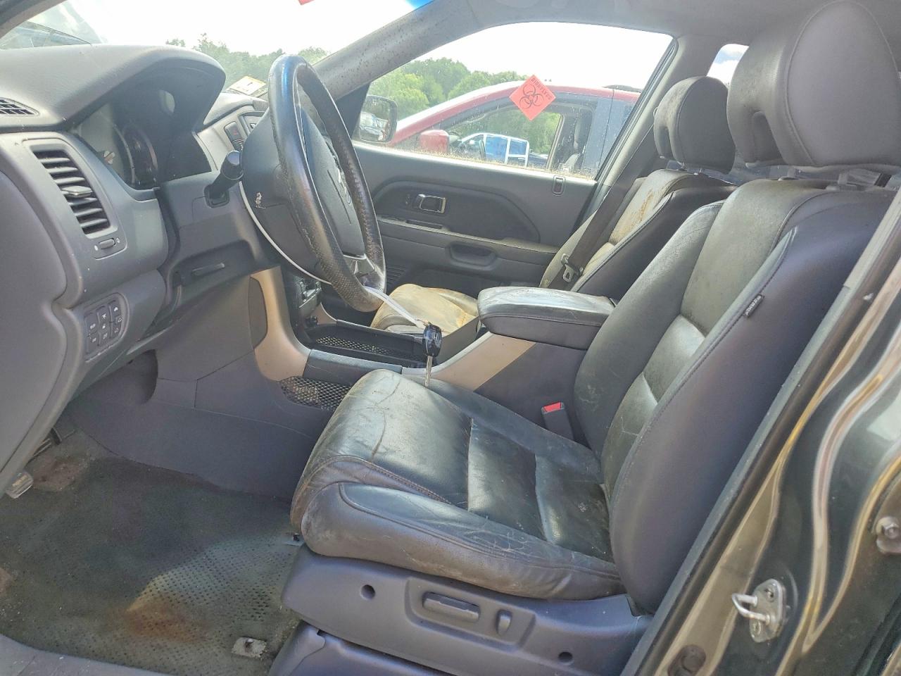 2007 Honda Pilot Exl Gray vin: 5FNYF18697B029377