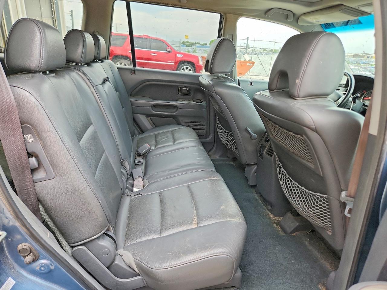 2008 Honda Pilot Exl Blue vin: 5FNYF186X8B033133