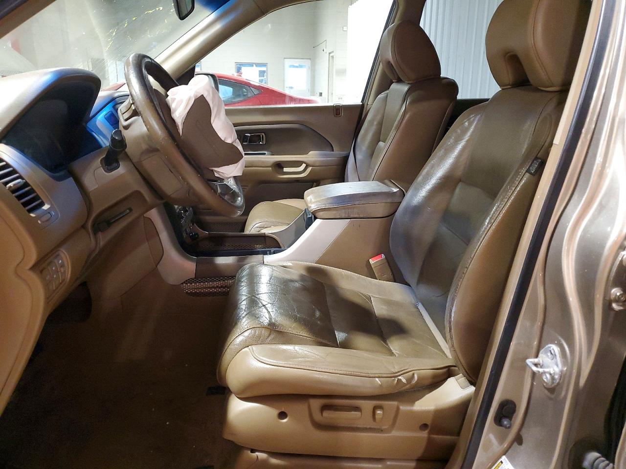 2008 Honda Pilot Tan vin: 5FNYF18718B043817