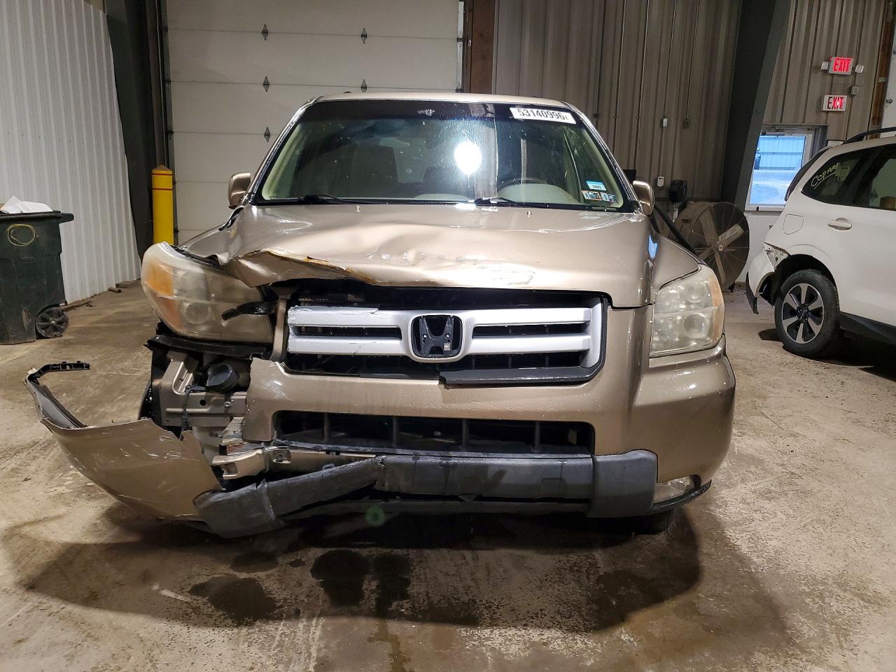2008 Honda Pilot Tan vin: 5FNYF18718B043817