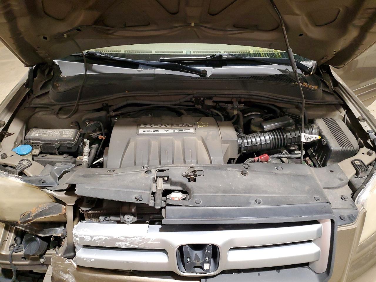 2008 Honda Pilot Tan vin: 5FNYF18718B043817