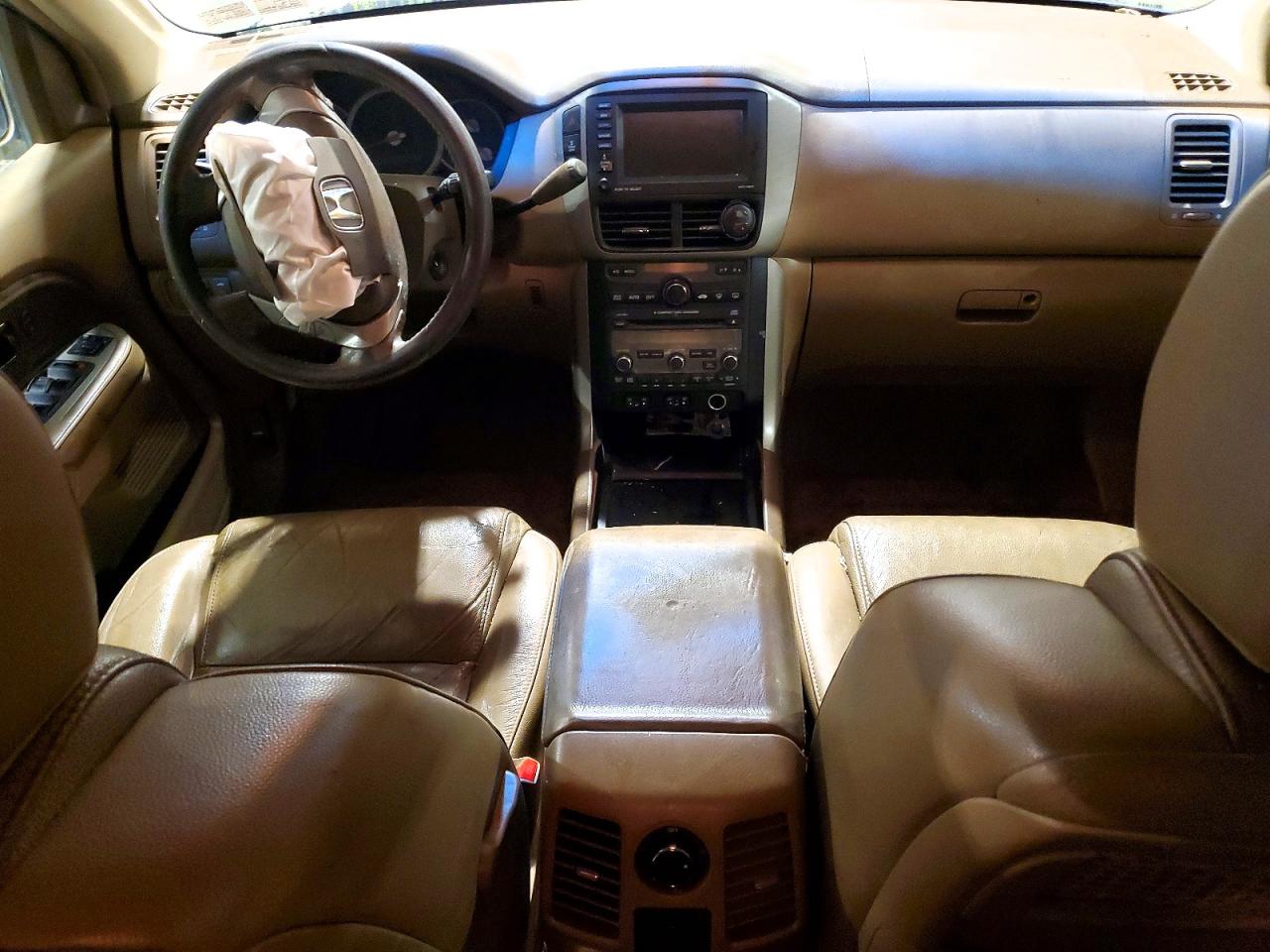 2008 Honda Pilot Tan vin: 5FNYF18718B043817