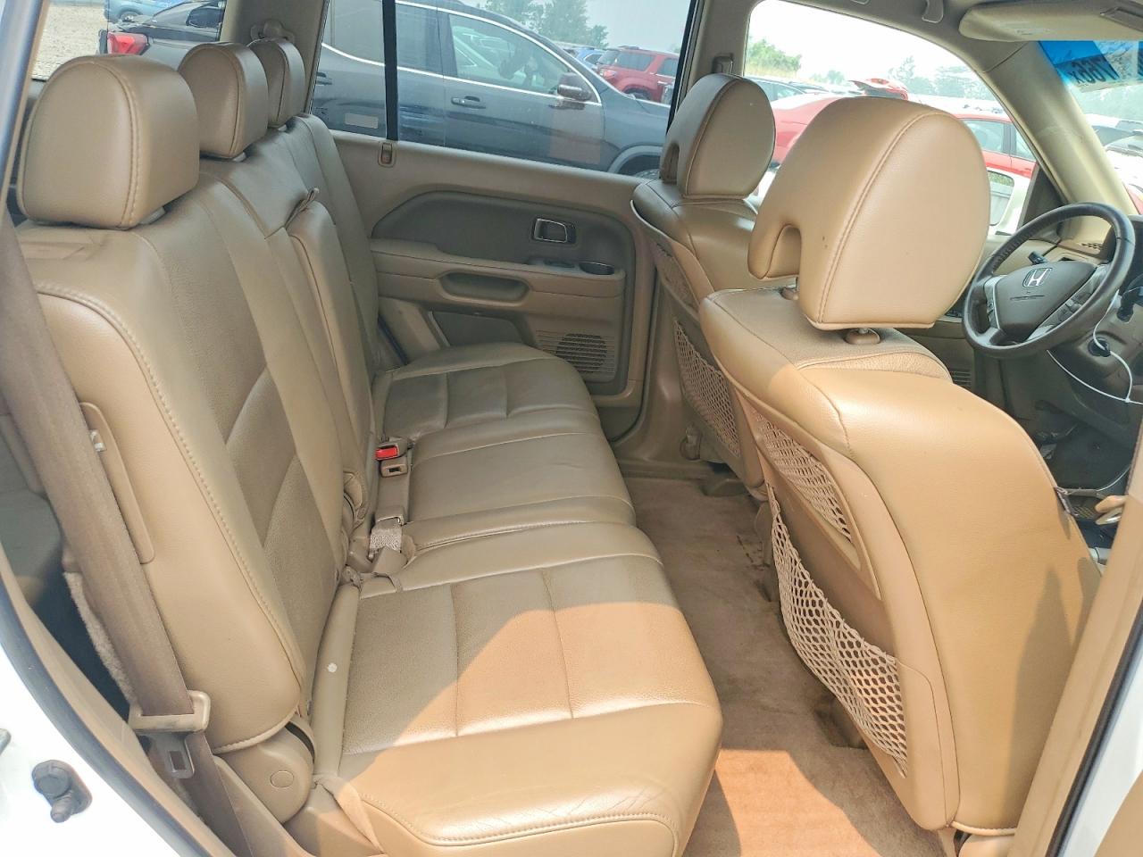 2008 Honda Pilot Exl White vin: 5FNYF18728B041056