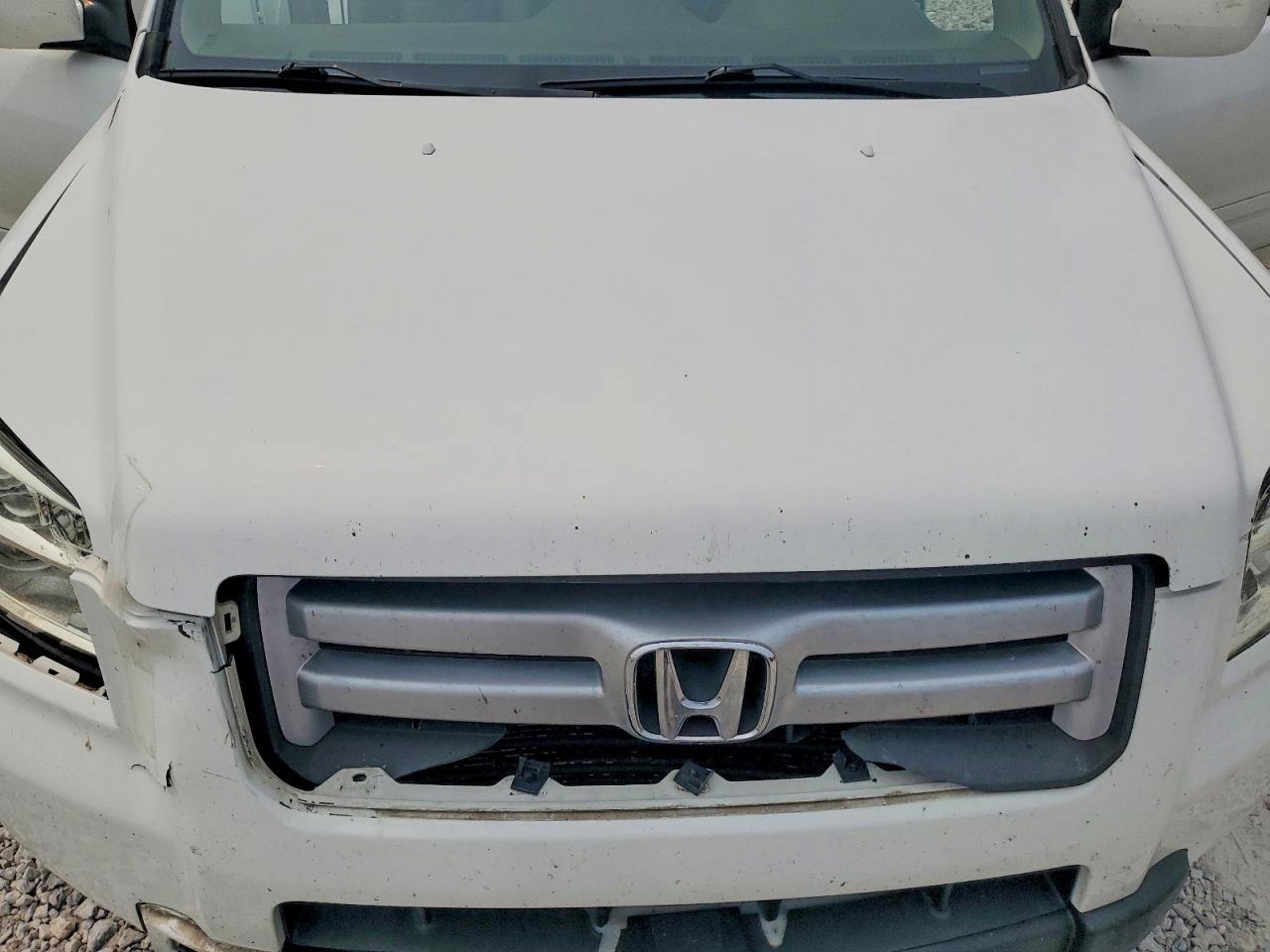 2008 Honda Pilot Exl White vin: 5FNYF18728B041056
