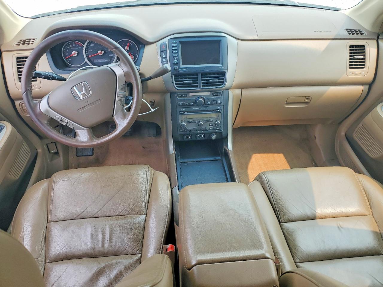 2008 Honda Pilot Exl White vin: 5FNYF18728B041056