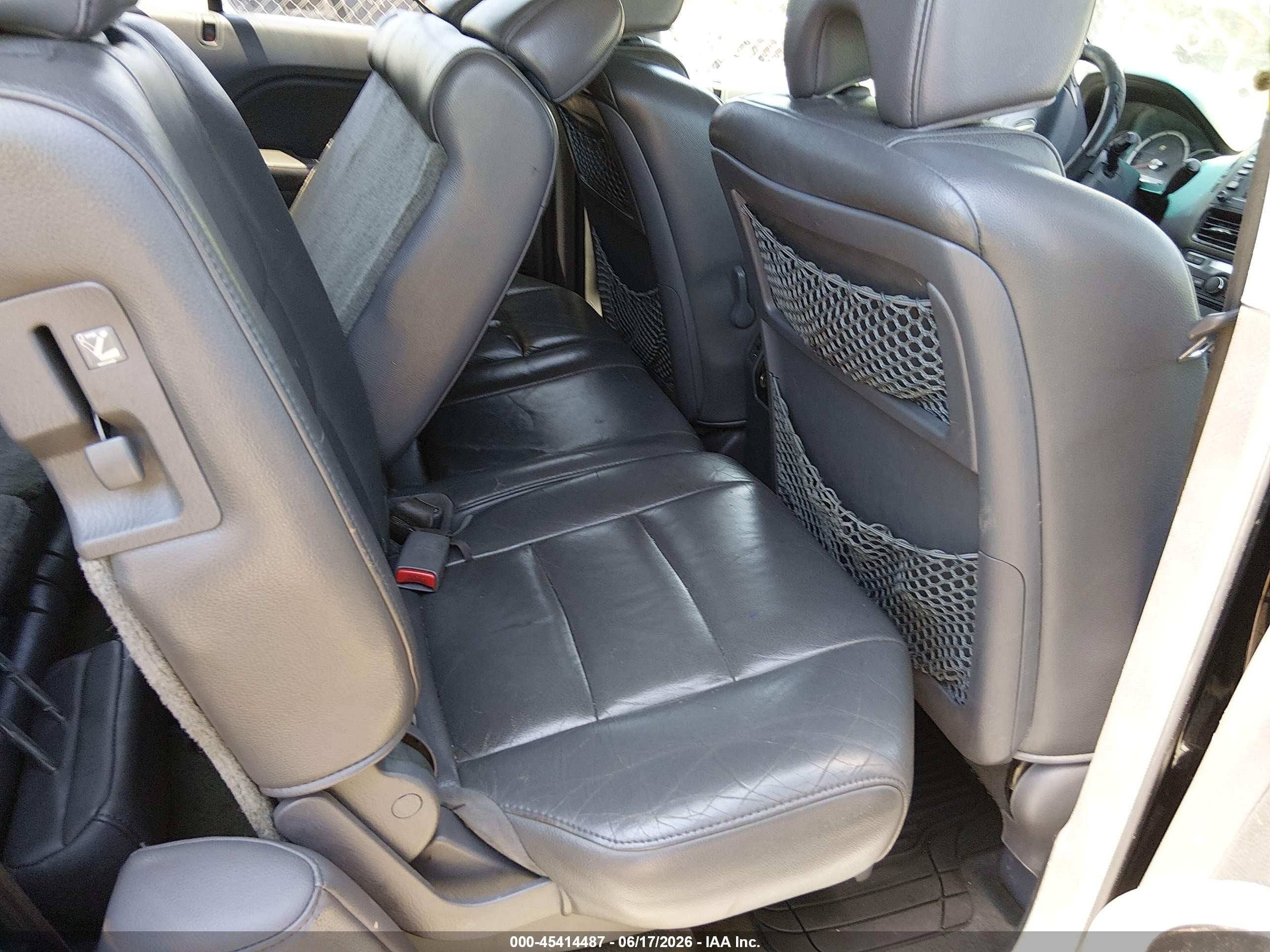 2008 Honda Pilot Ex-l Black vin: 5FNYF18728B048654