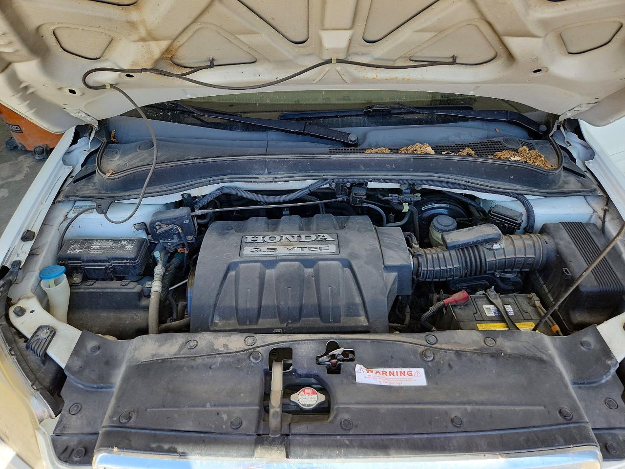 2008 Honda Pilot Exl Белый vin: 5FNYF18748B027210