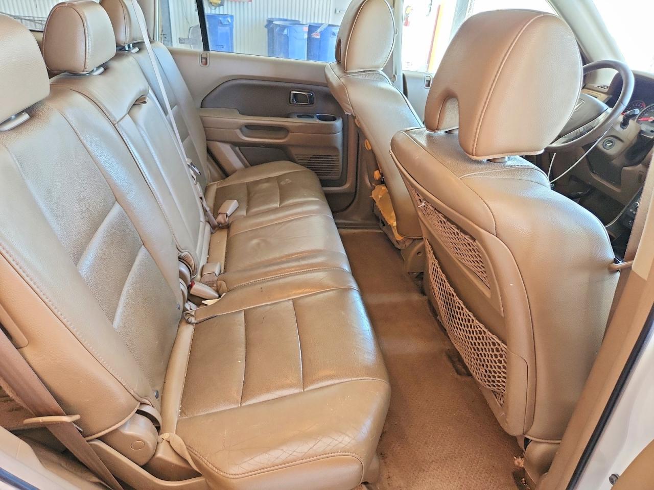 2008 Honda Pilot Exl Белый vin: 5FNYF18748B027210