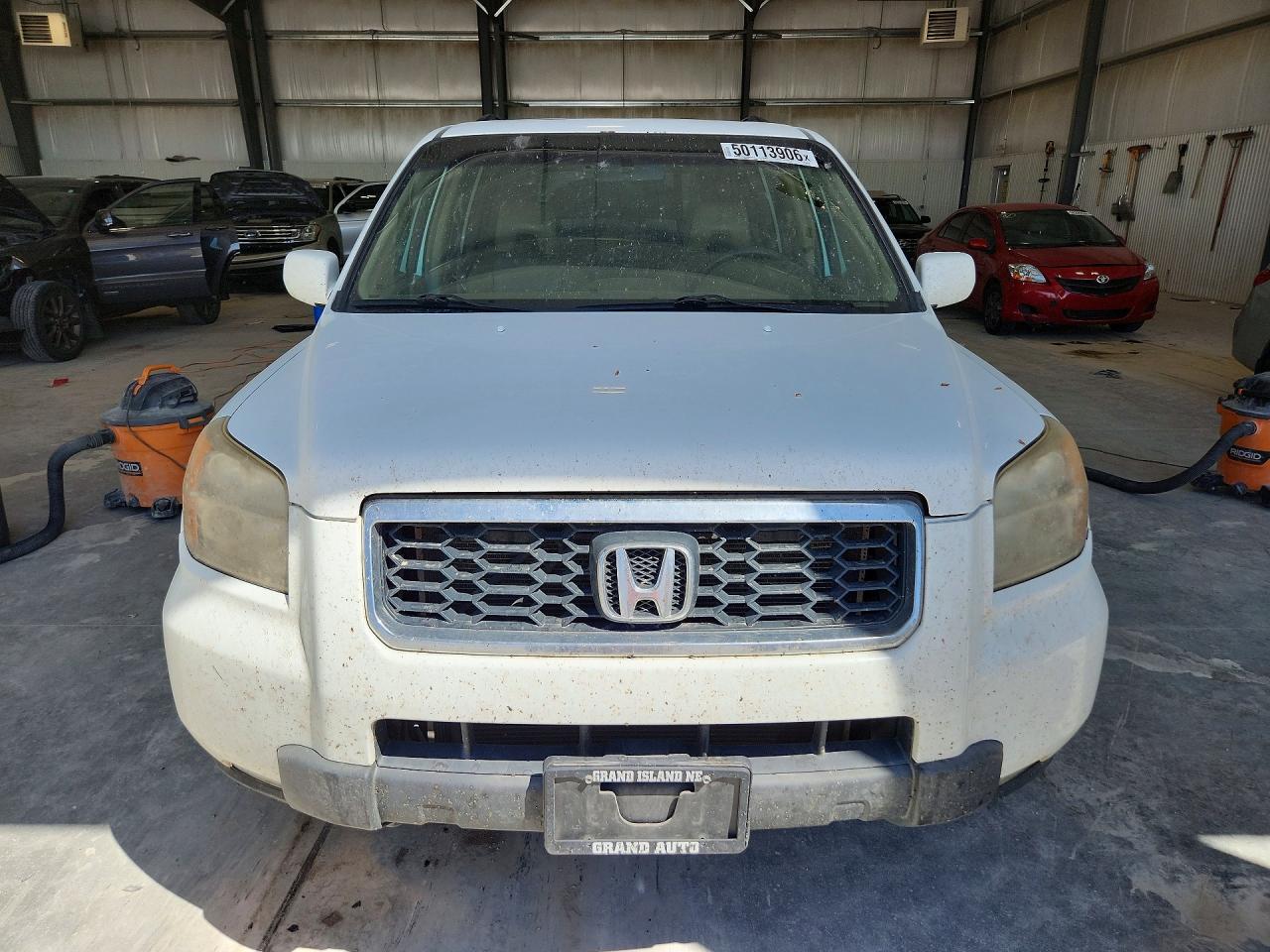 2008 Honda Pilot Exl Белый vin: 5FNYF18748B027210