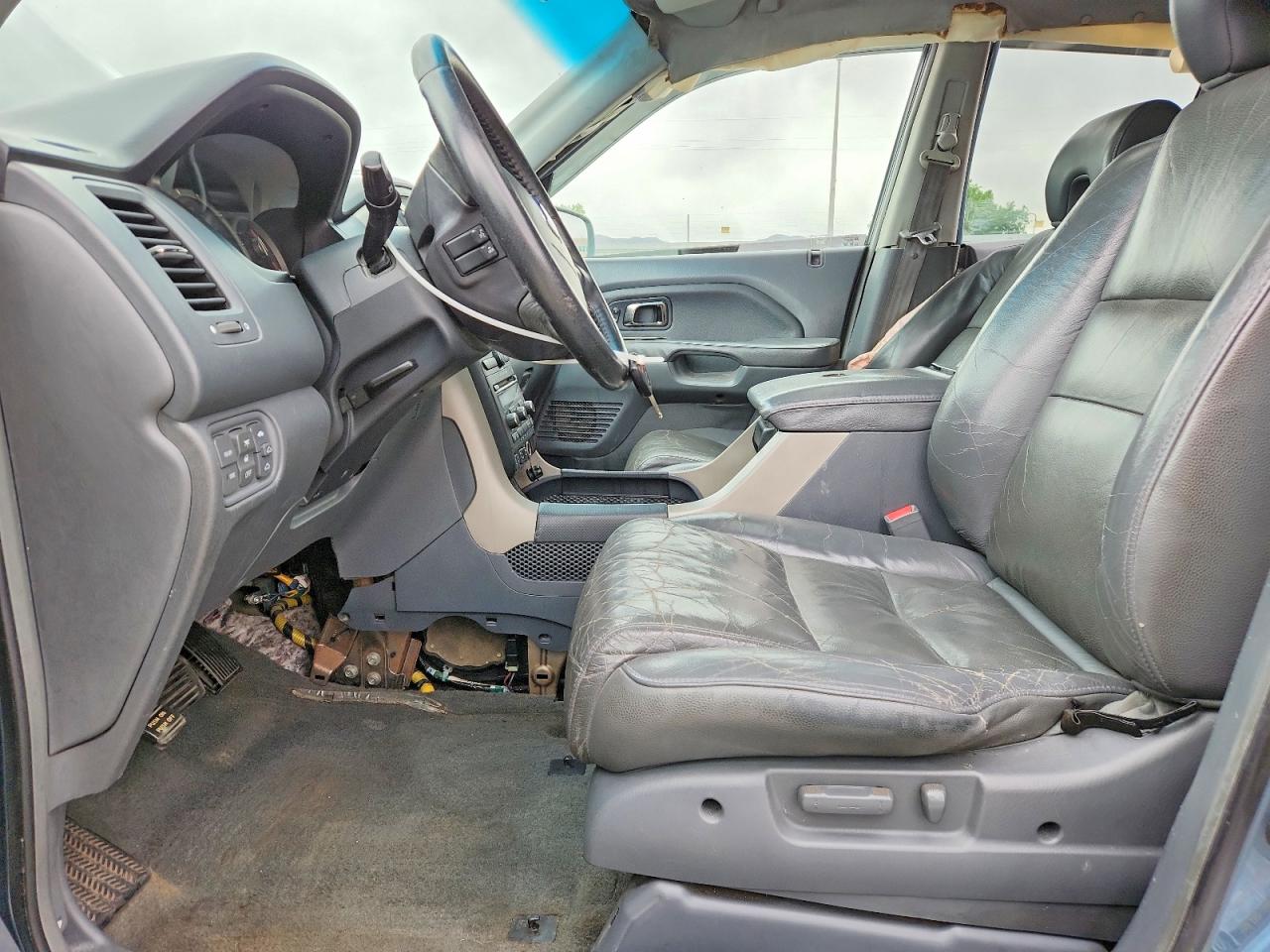 2007 Honda Pilot Exl Teal vin: 5FNYF18757B000192