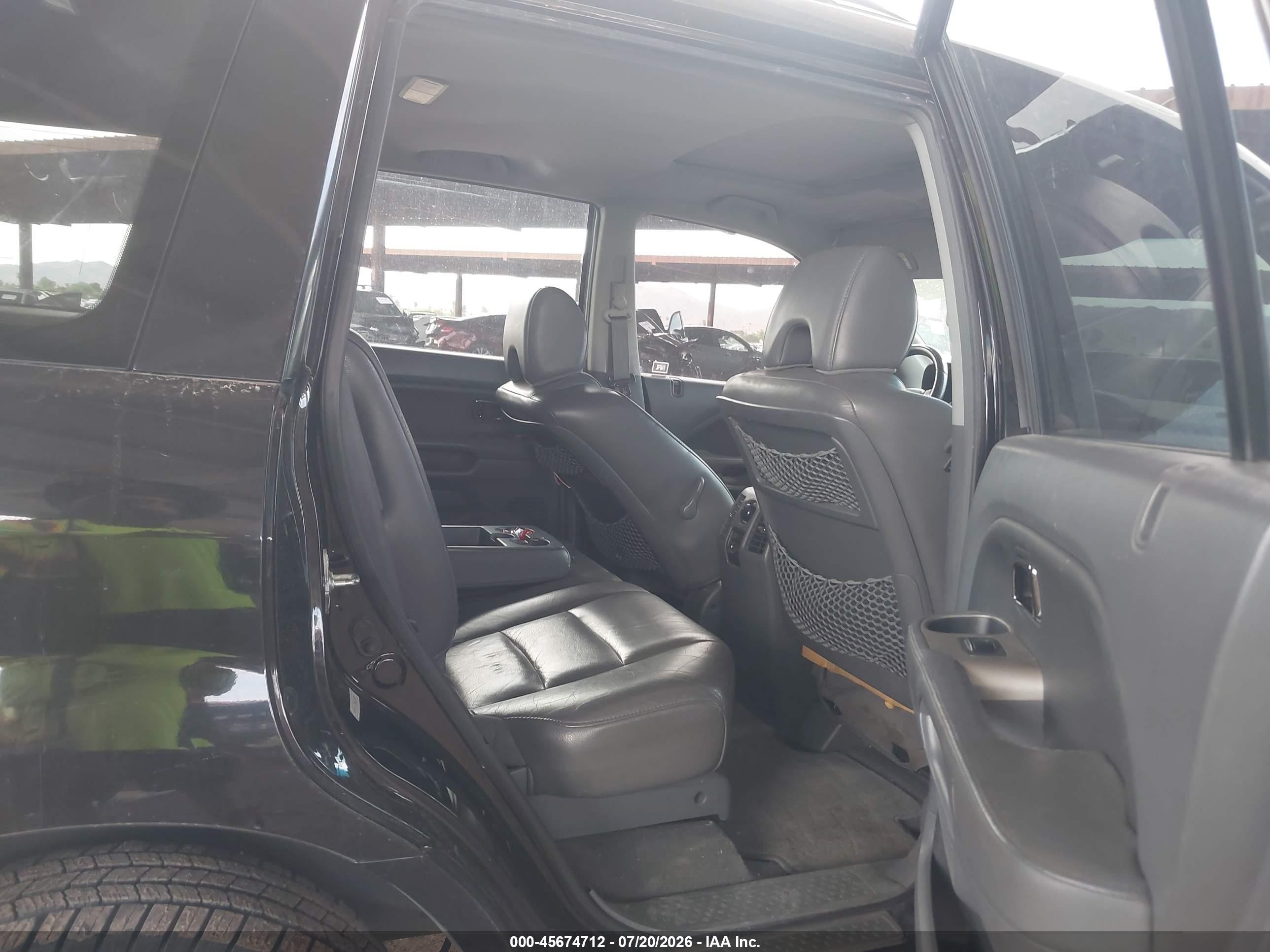 2008 Honda Pilot Ex-l Черный vin: 5FNYF18778B038881