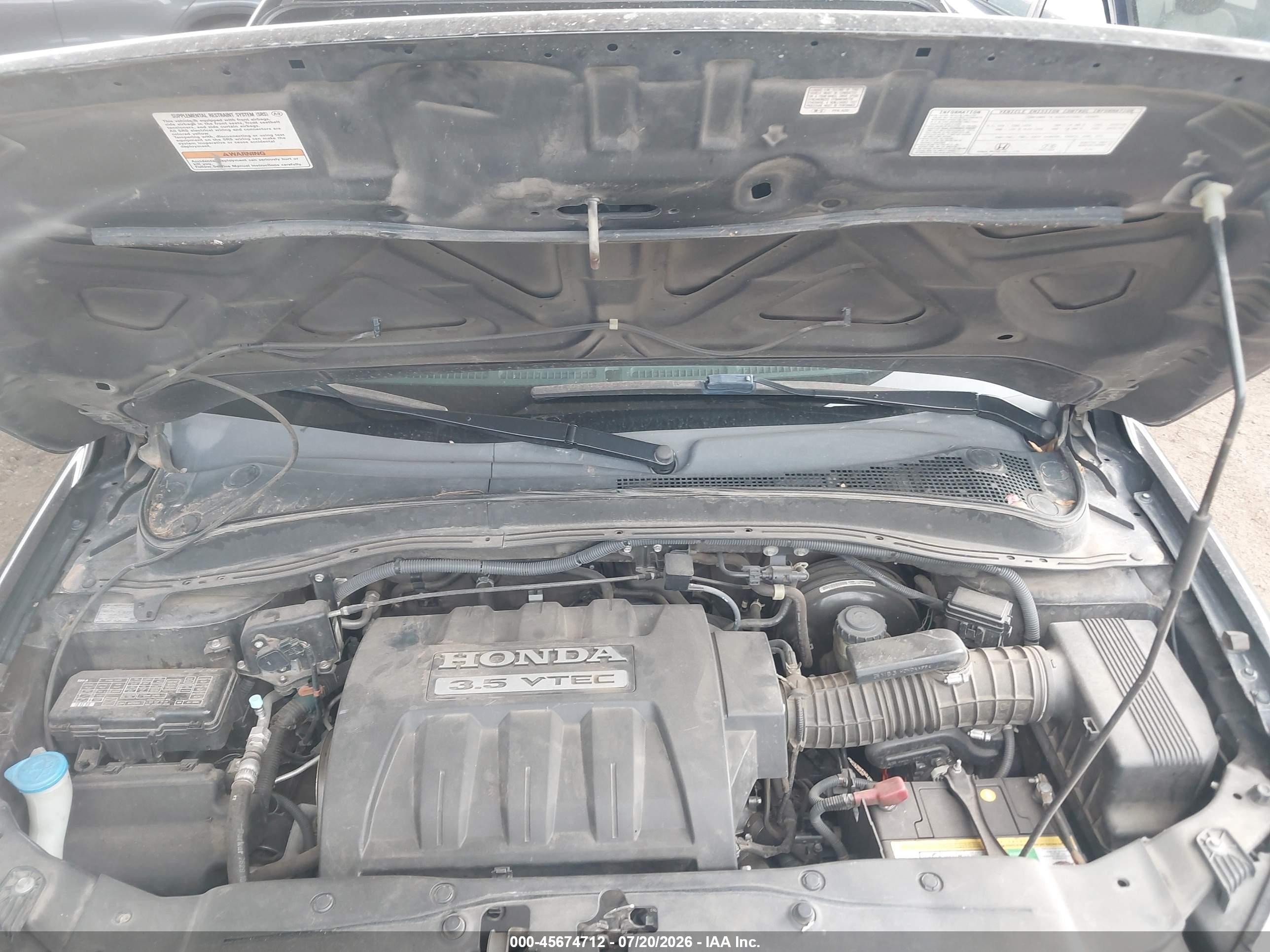 2008 Honda Pilot Ex-l Черный vin: 5FNYF18778B038881