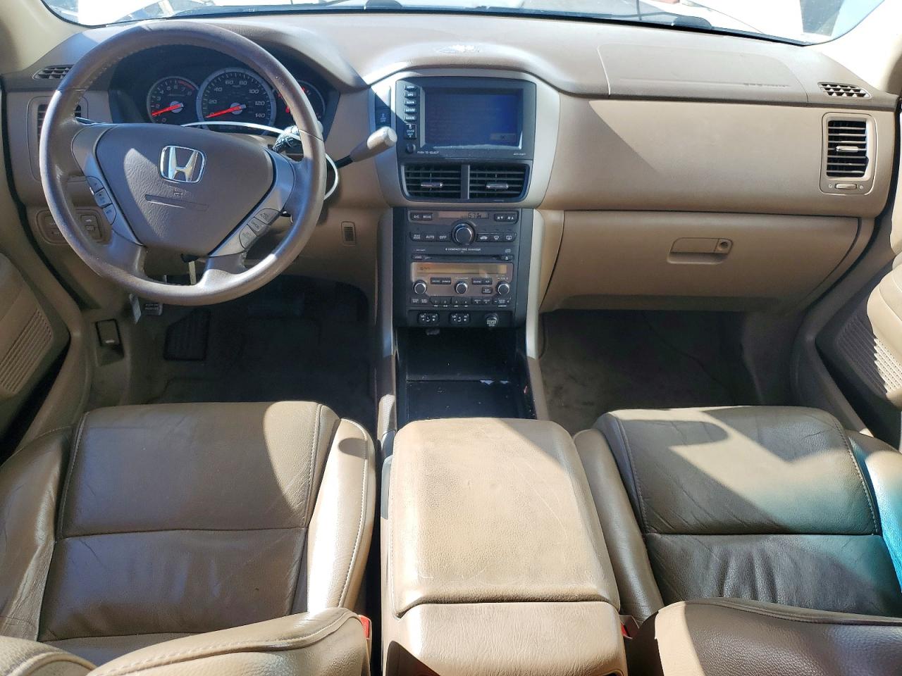 2008 Honda Pilot Exl White vin: 5FNYF18778B056426