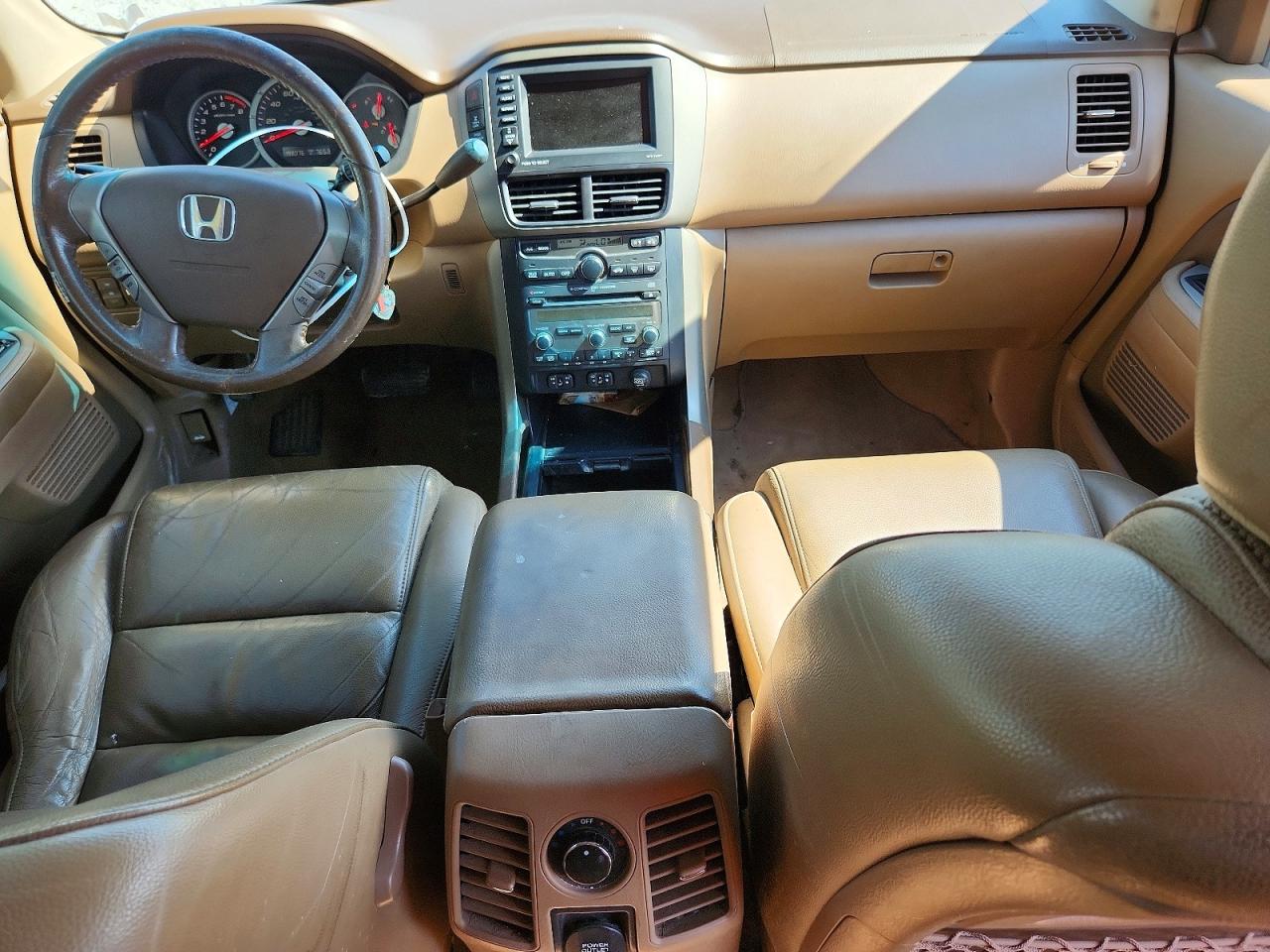 2008 Honda Pilot Exl Tan vin: 5FNYF18788B013990