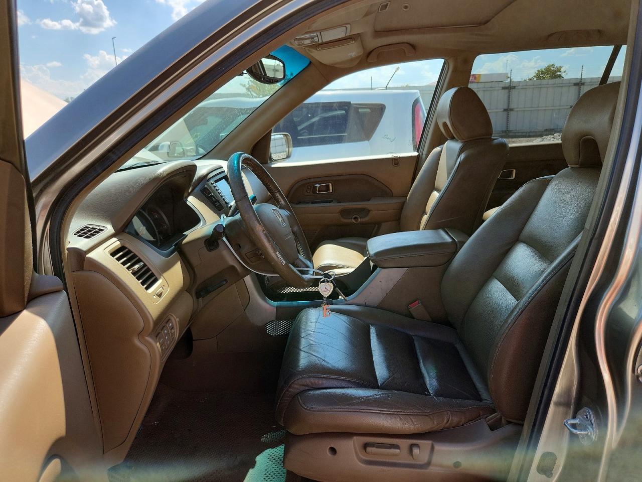 2008 Honda Pilot Exl Tan vin: 5FNYF18788B013990