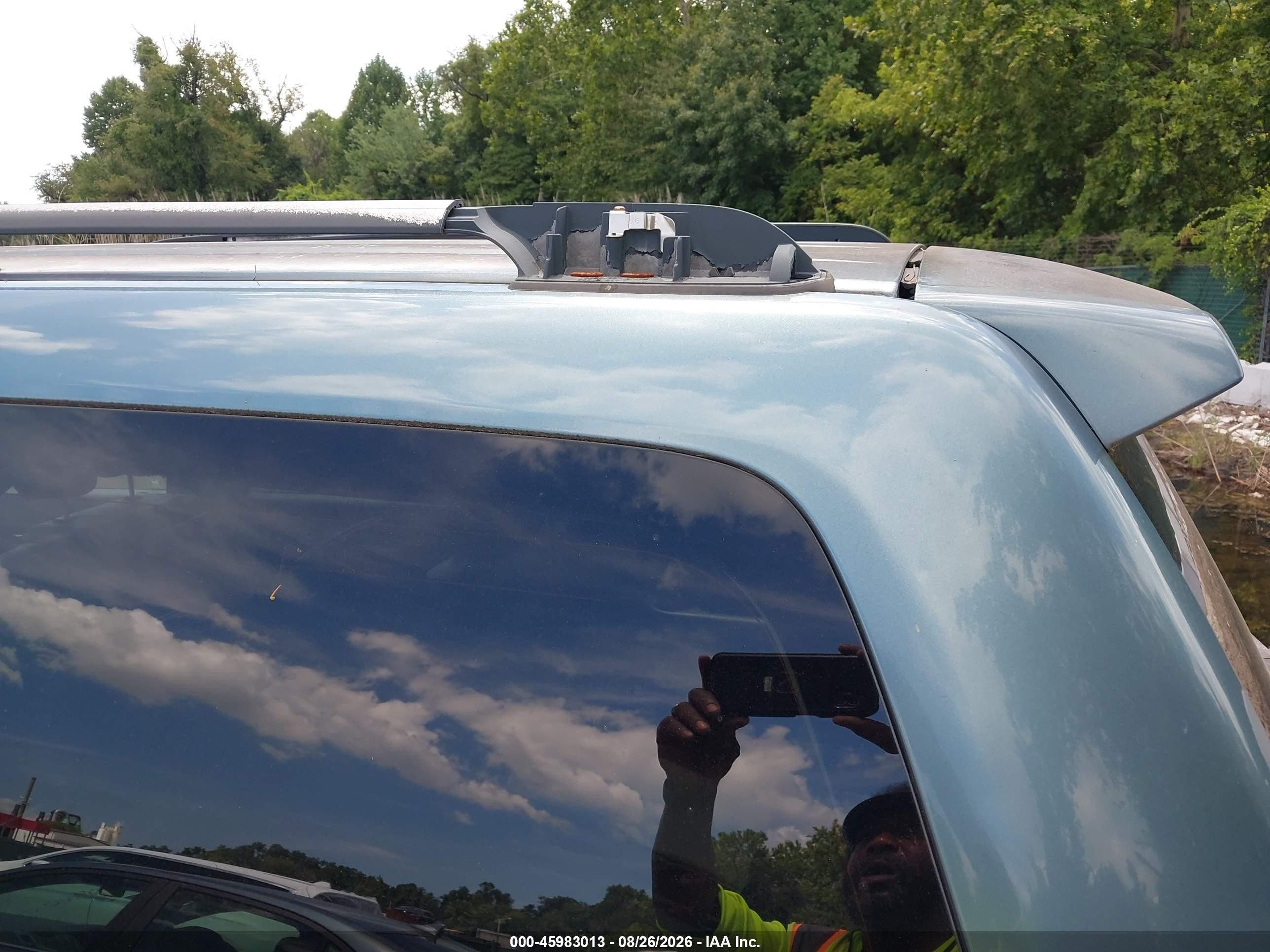 2008 Honda Pilot Ex-l Light Blue vin: 5FNYF18788B030899
