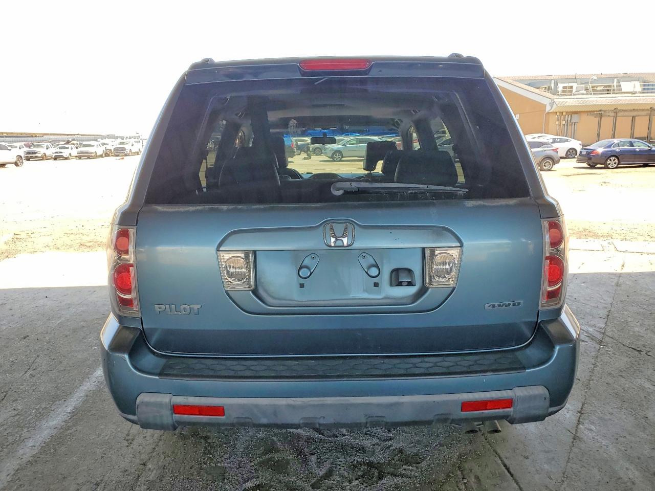 2008 Honda Pilot Exl Blue vin: 5FNYF18788B034760