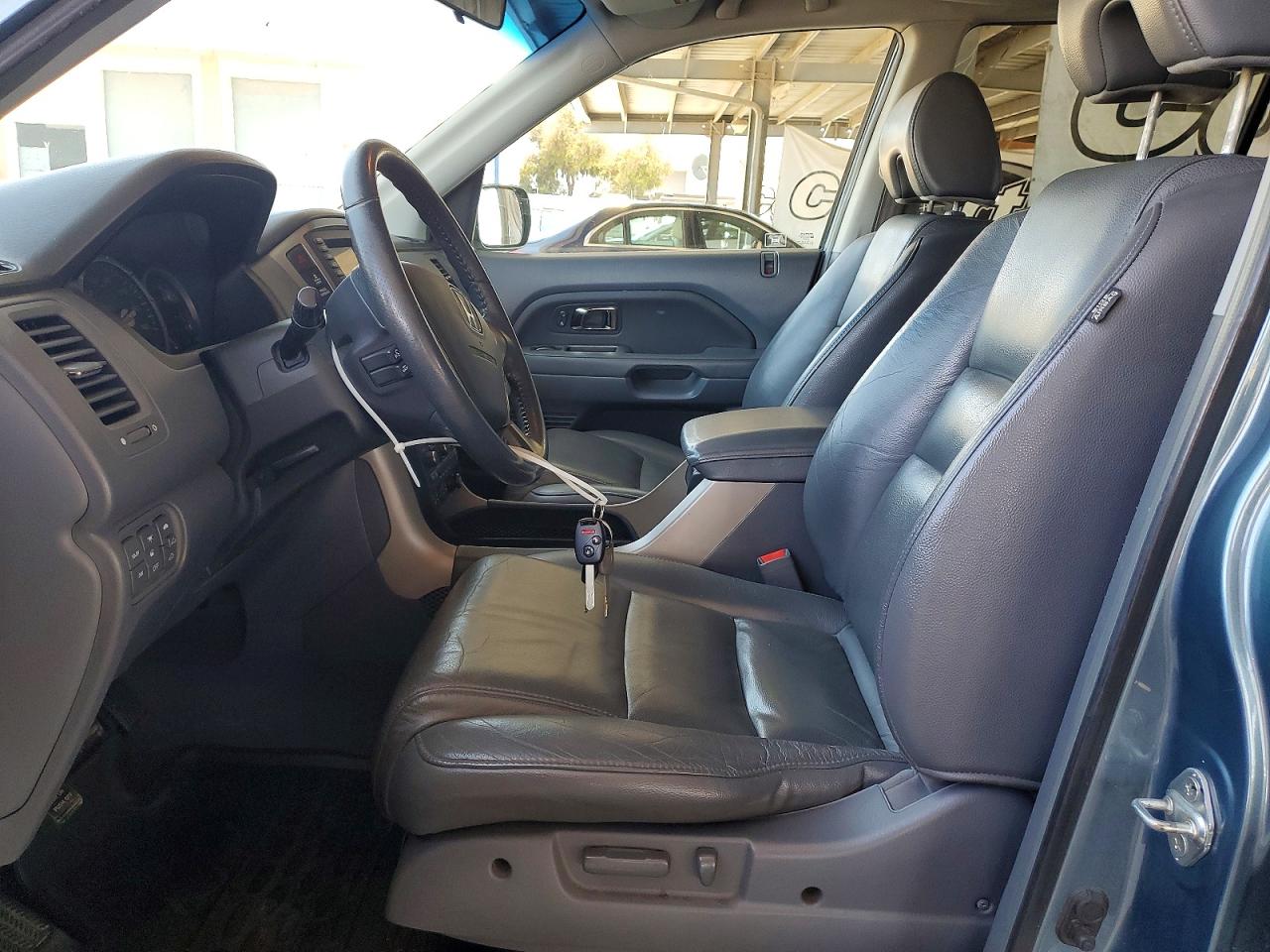 2008 Honda Pilot Exl Blue vin: 5FNYF18788B034760